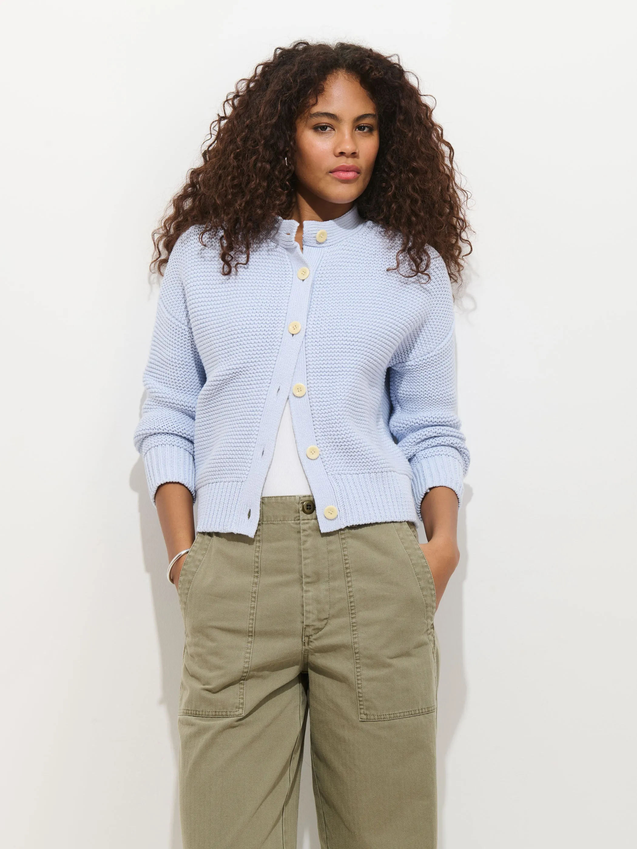 Nico Cardigan in Cotton sold by Alex Mill product image thumbnail 4