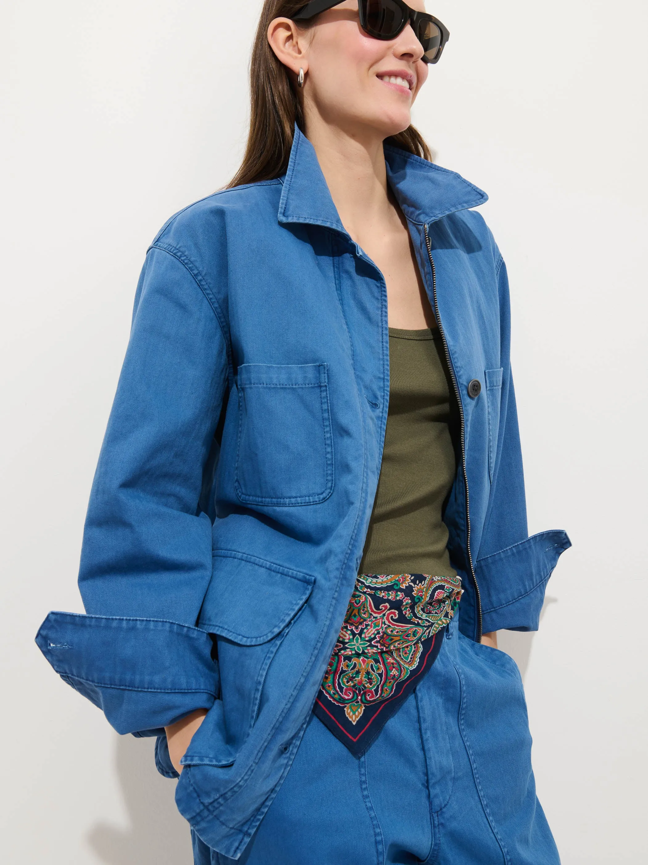 Painter Jacket In Herringbone sold by Alex Mill product image thumbnail 4