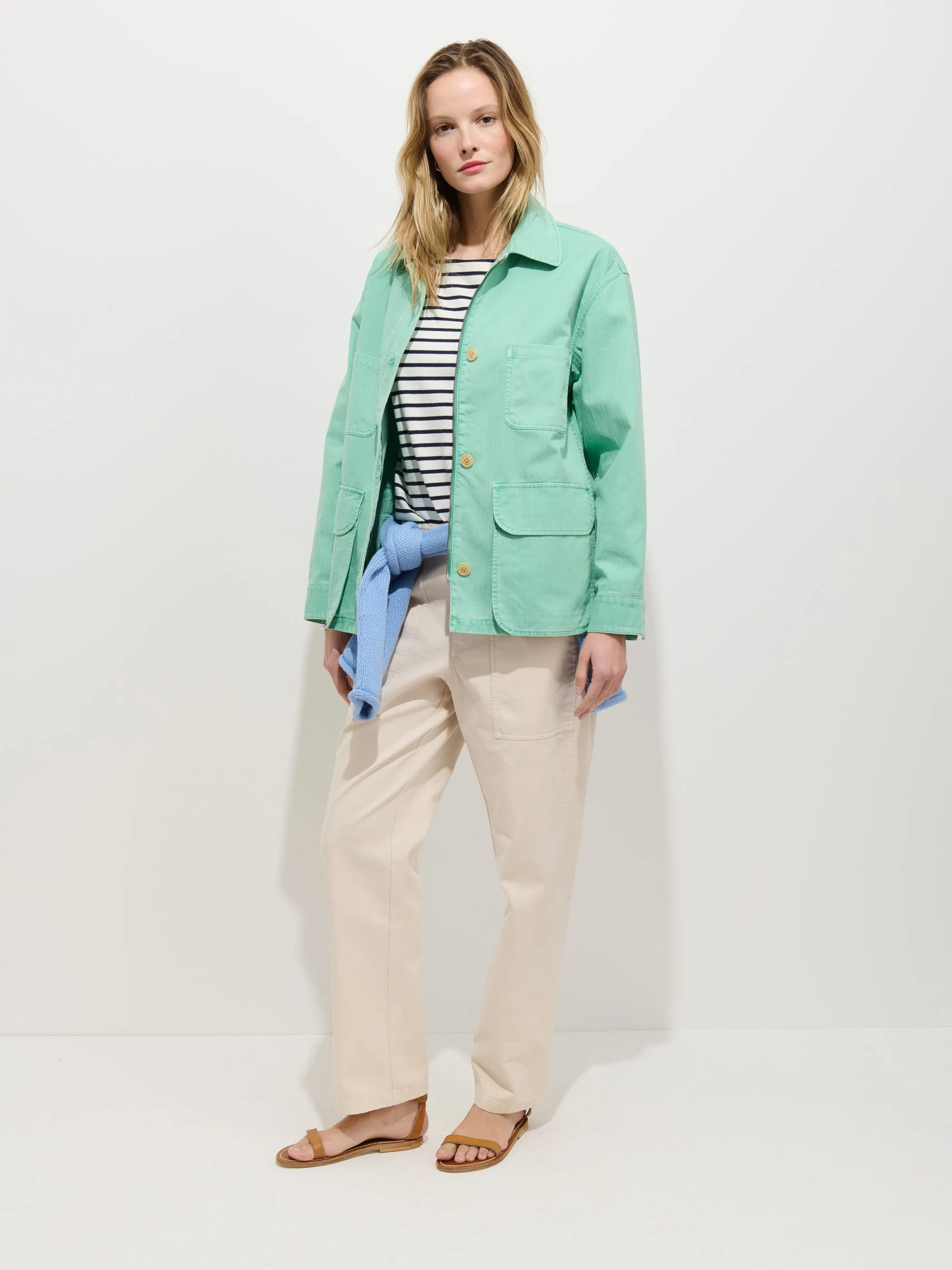 Painter Jacket In Herringbone sold by Alex Mill product image thumbnail 3