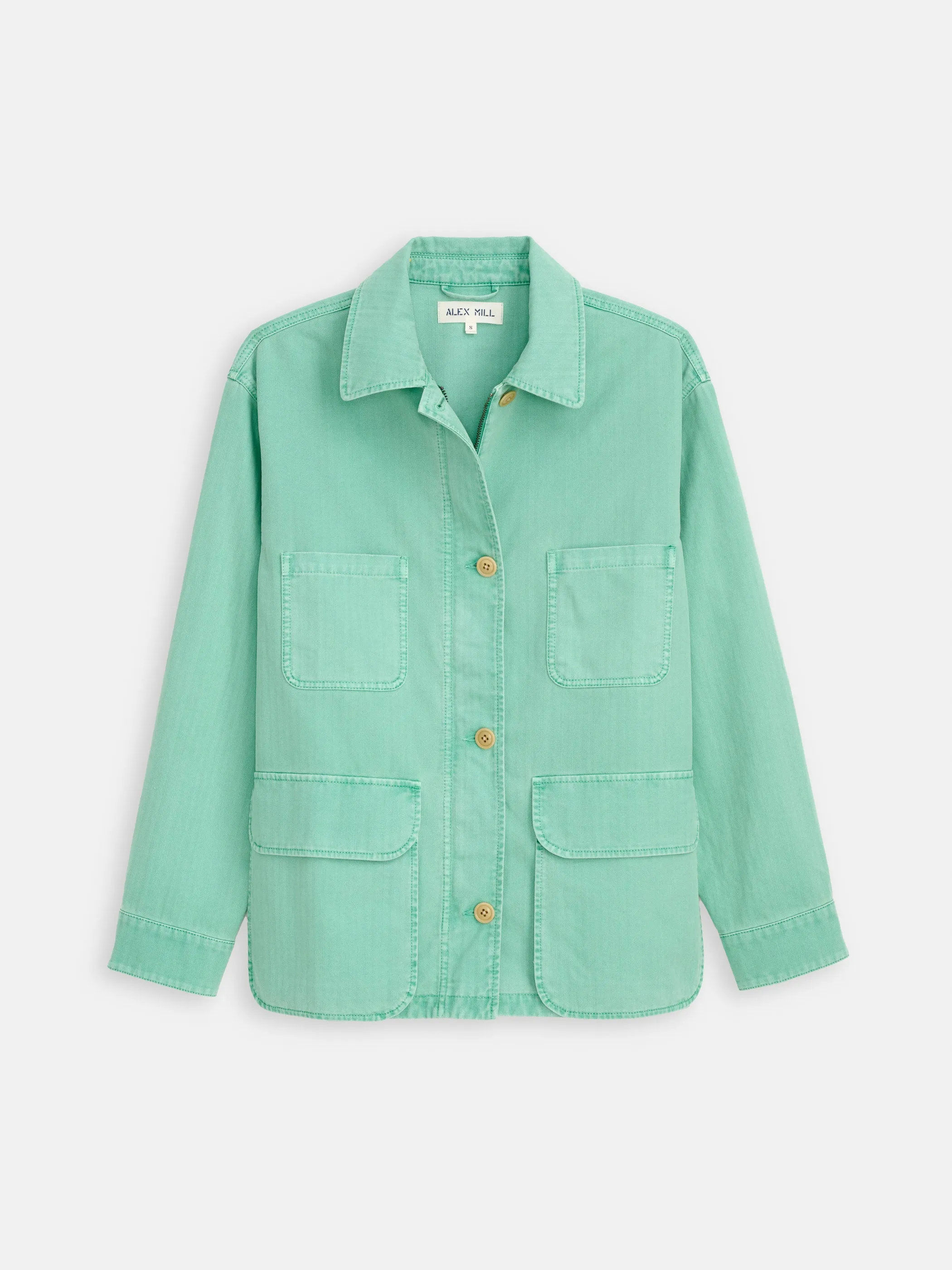 Painter Jacket In Herringbone sold by Alex Mill product image thumbnail 2