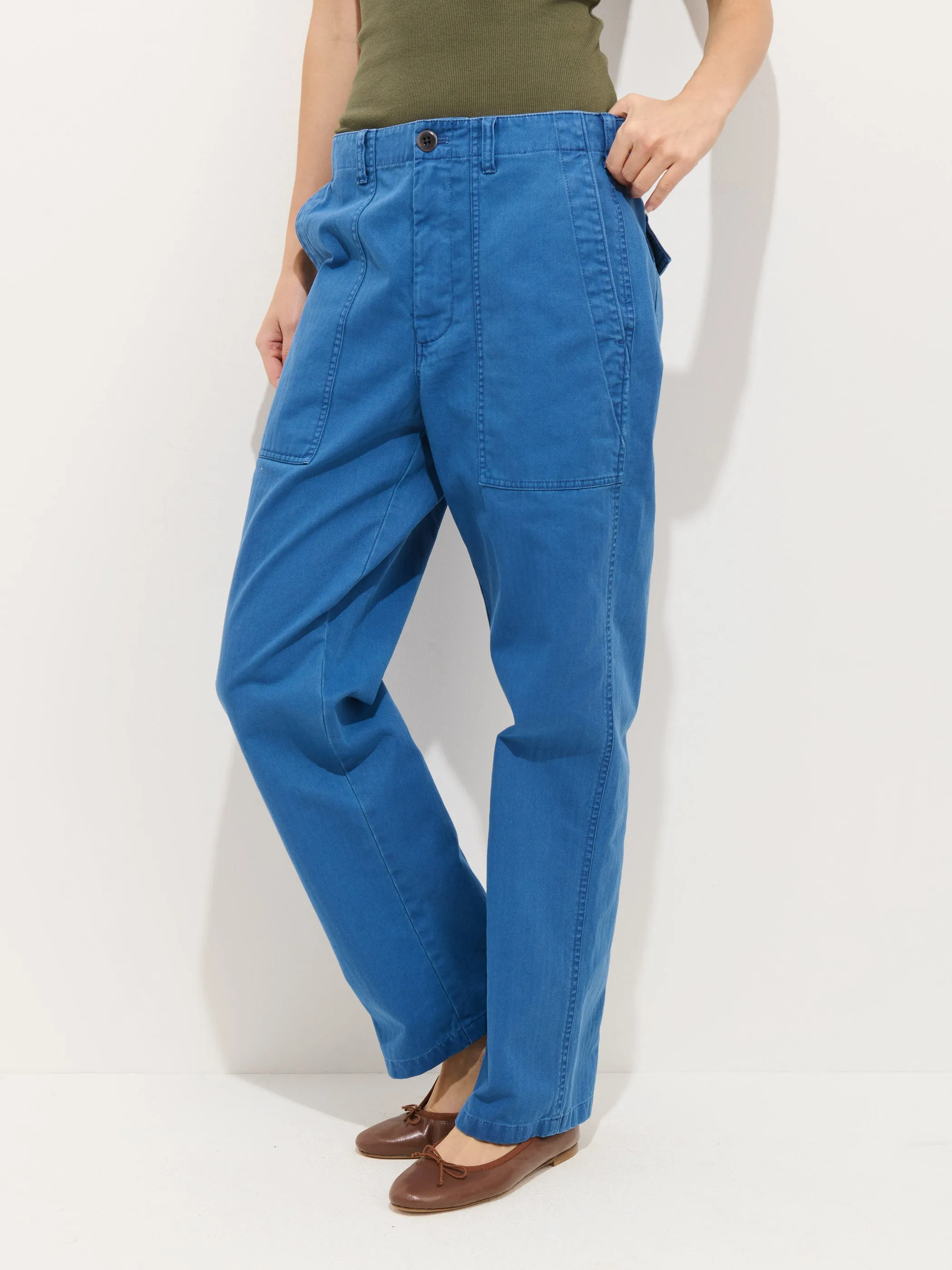 Neil Pant In Herringbone sold by Alex Mill product image thumbnail 4