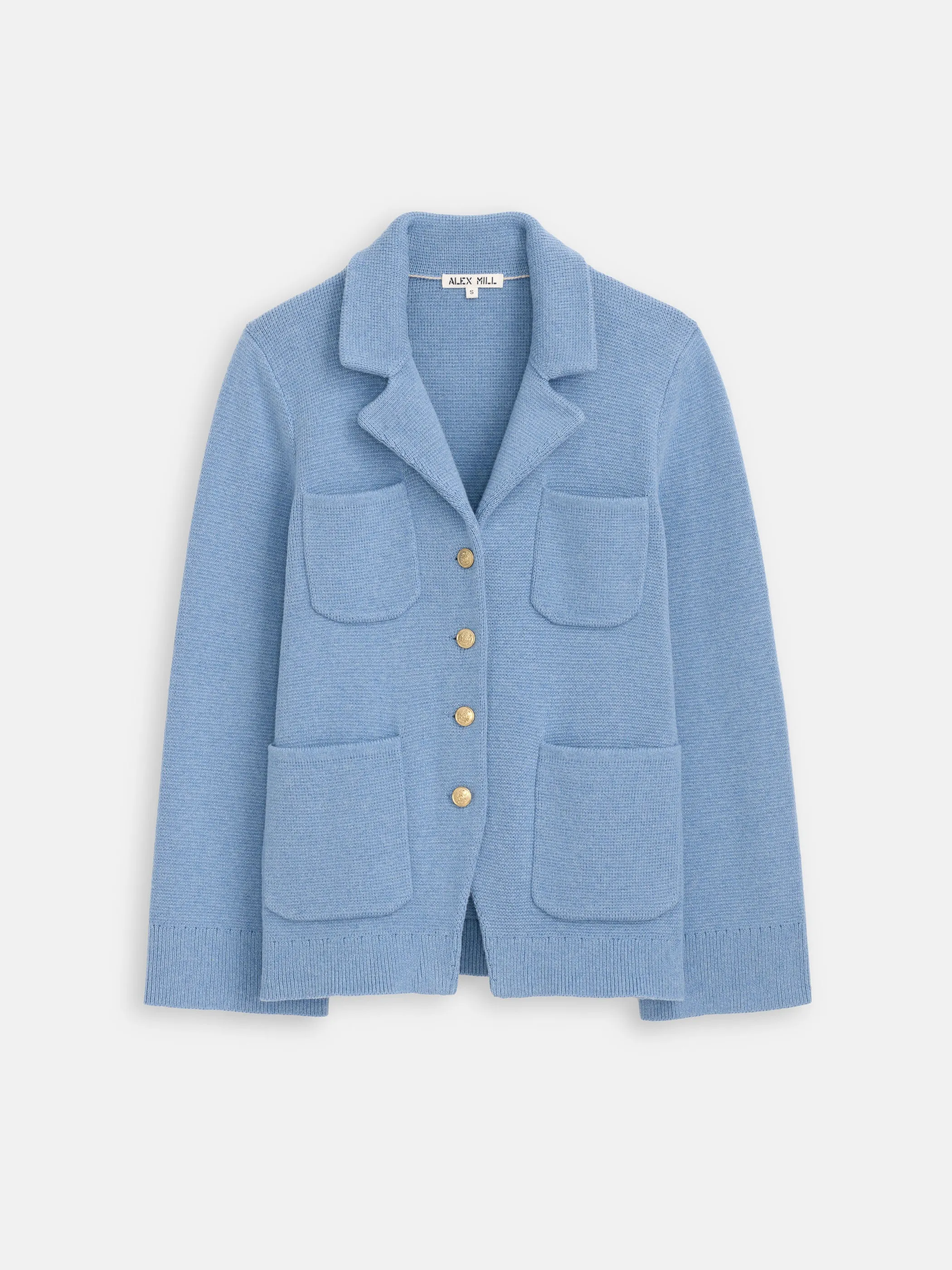 London Sweater Jacket In Cotton Cashmere sold by Alex Mill product image thumbnail 2