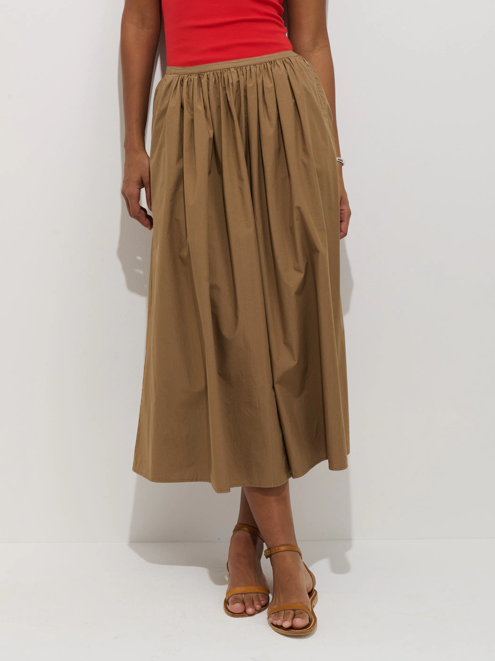 Sarah Skirt In Cotton sold by Alex Mill product image thumbnail 5