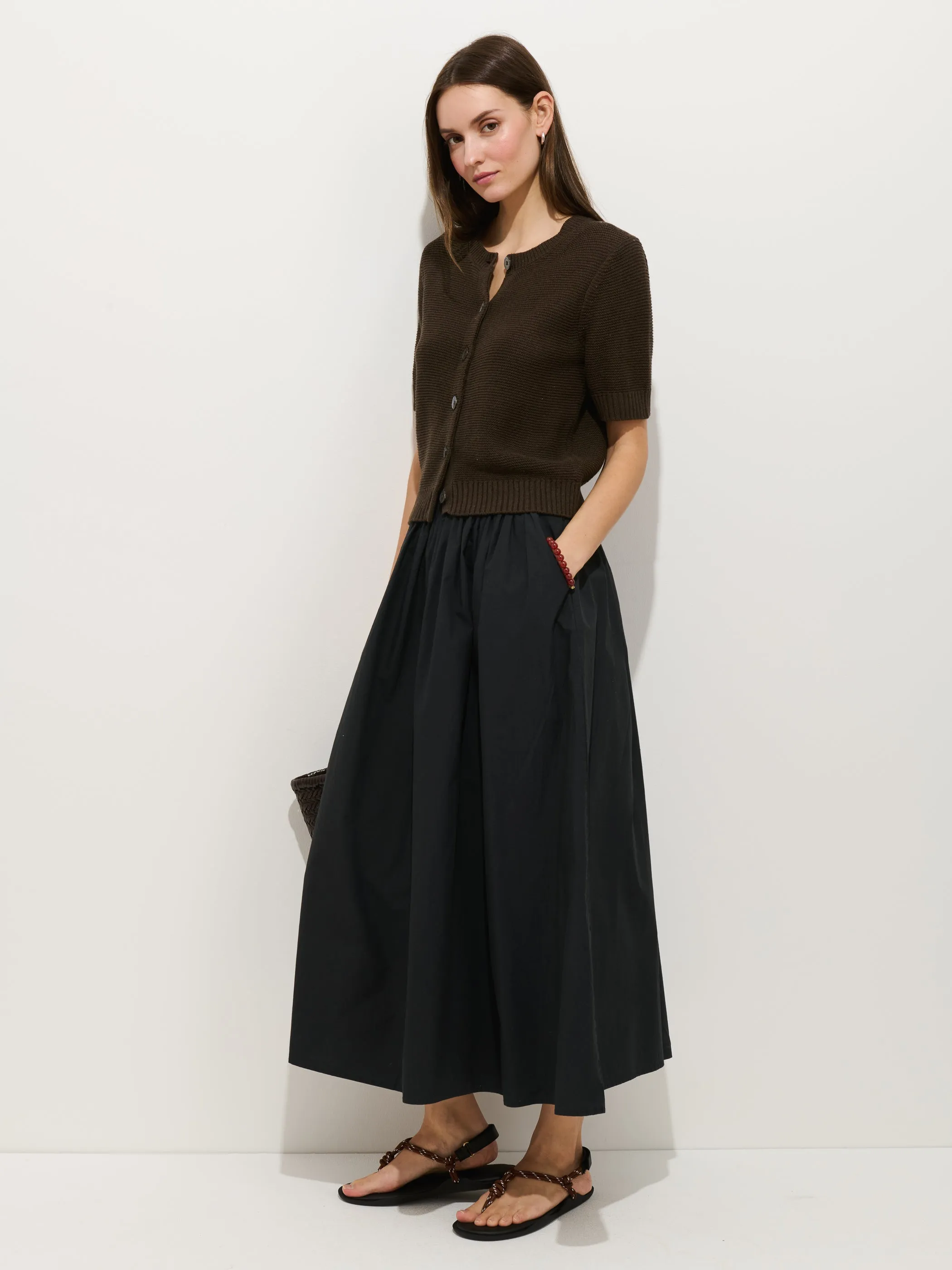 Sarah Skirt In Cotton sold by Alex Mill product image thumbnail 3