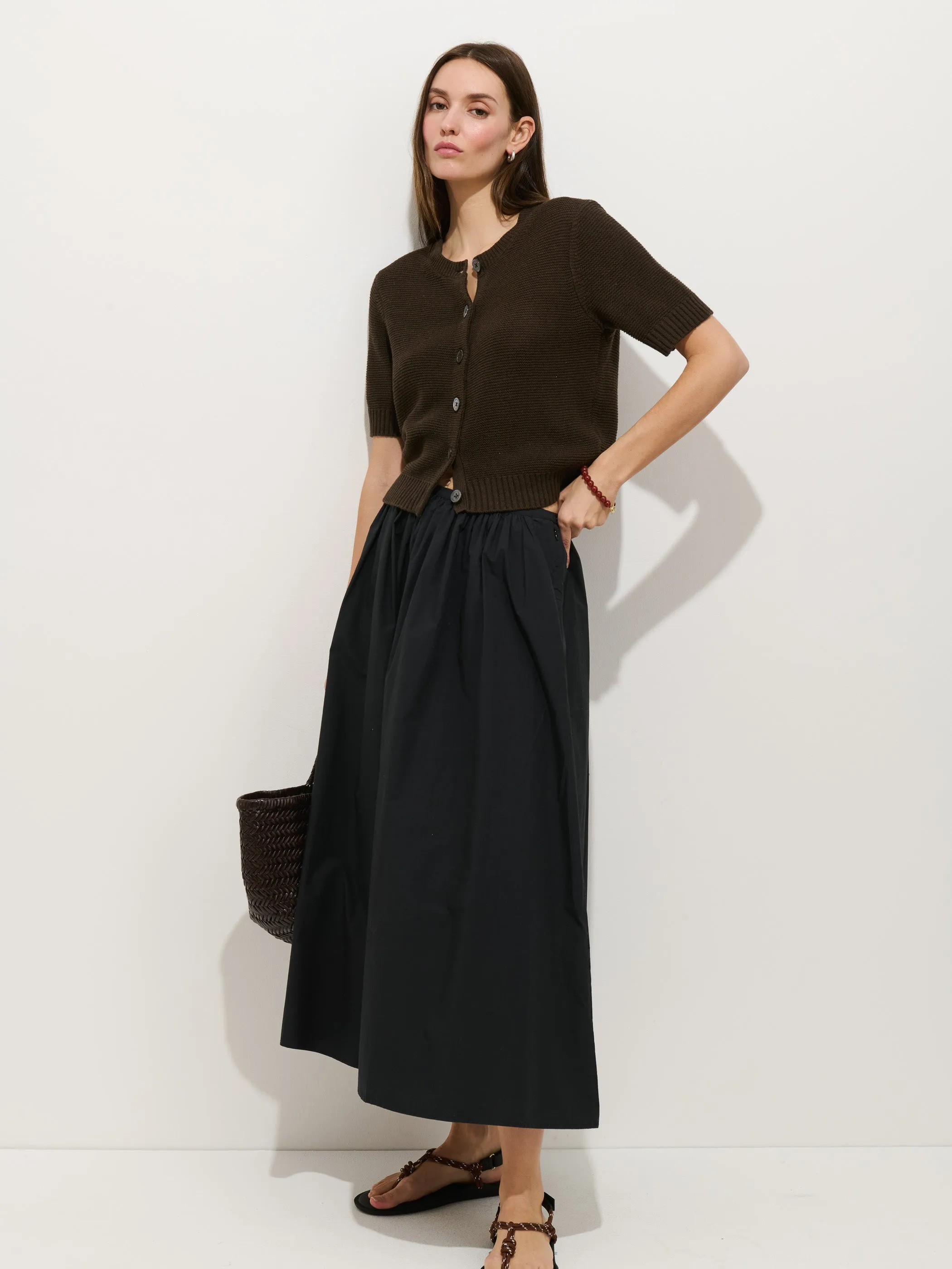 Sarah Skirt In Cotton sold by Alex Mill