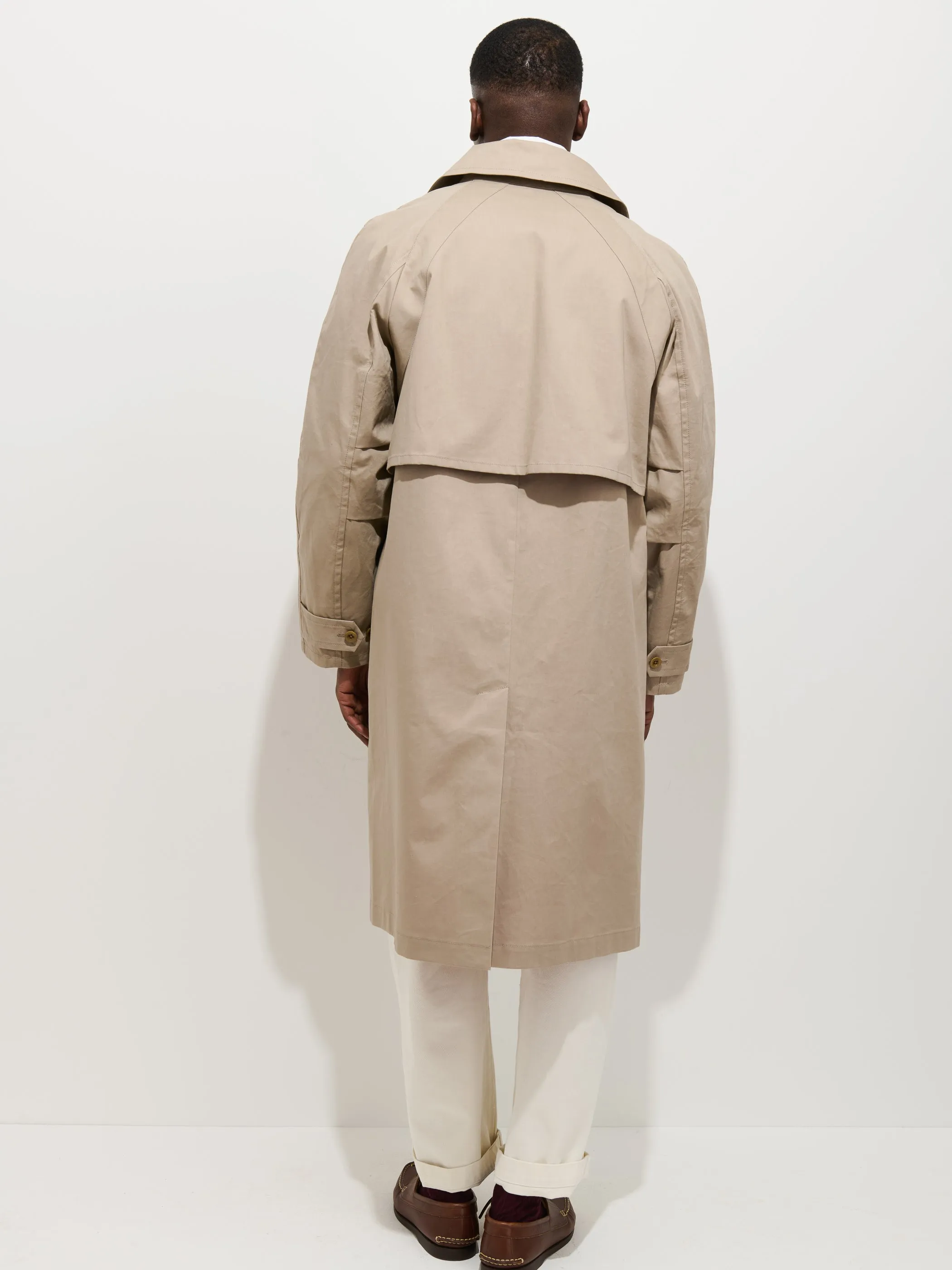 Highgate Trench In Double-Faced Cotton sold by Alex Mill product image thumbnail 3