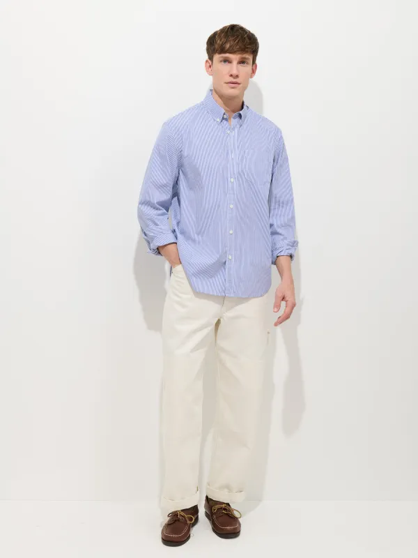 Mill Striped Shirt In Cotton Poplin sold by Alex Mill