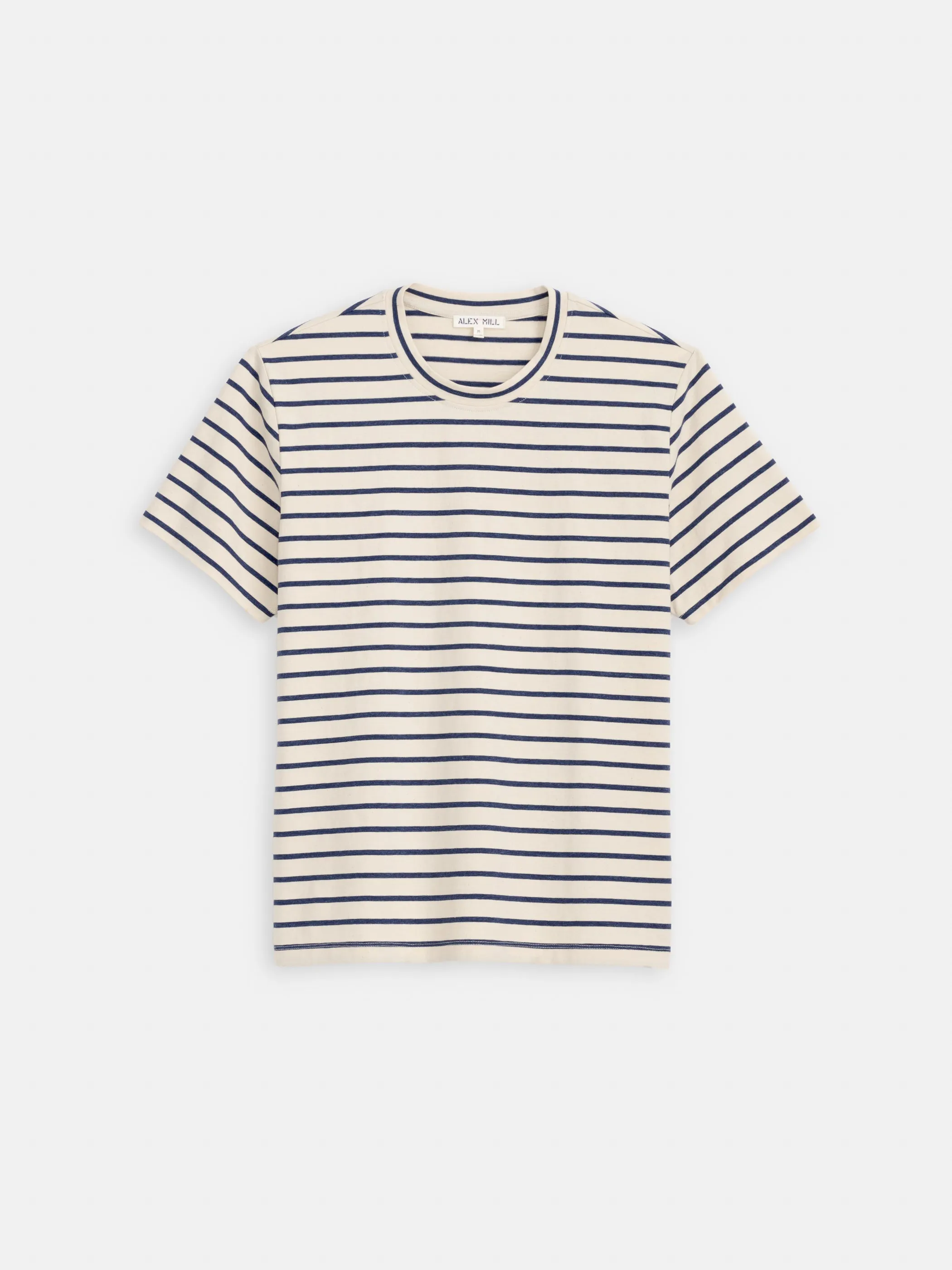 Standard Striped Tee In Cotton sold by Alex Mill product image thumbnail 2