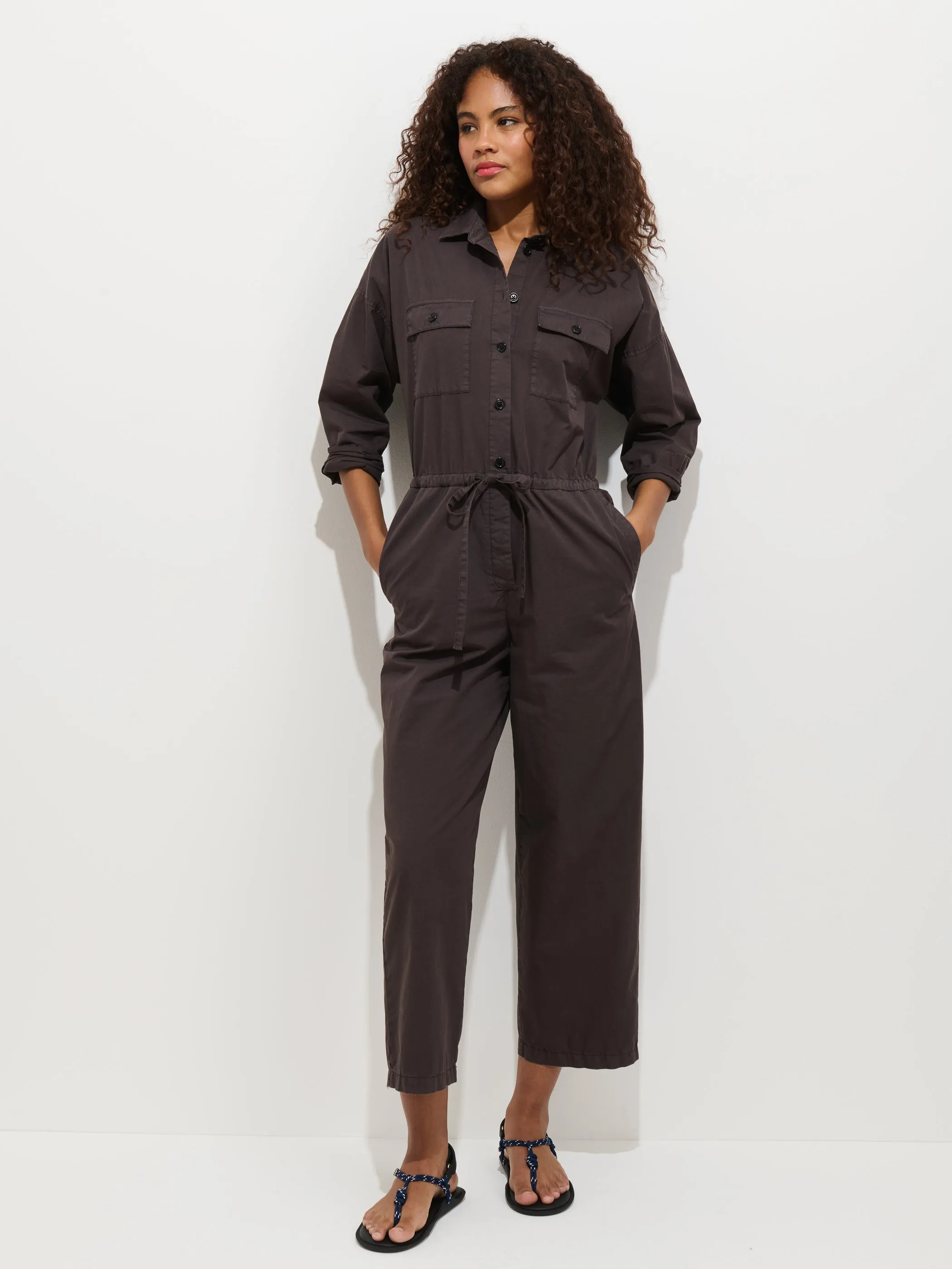 Delancey Jumpsuit in Lightweight Twill sold by Alex Mill product image thumbnail 3