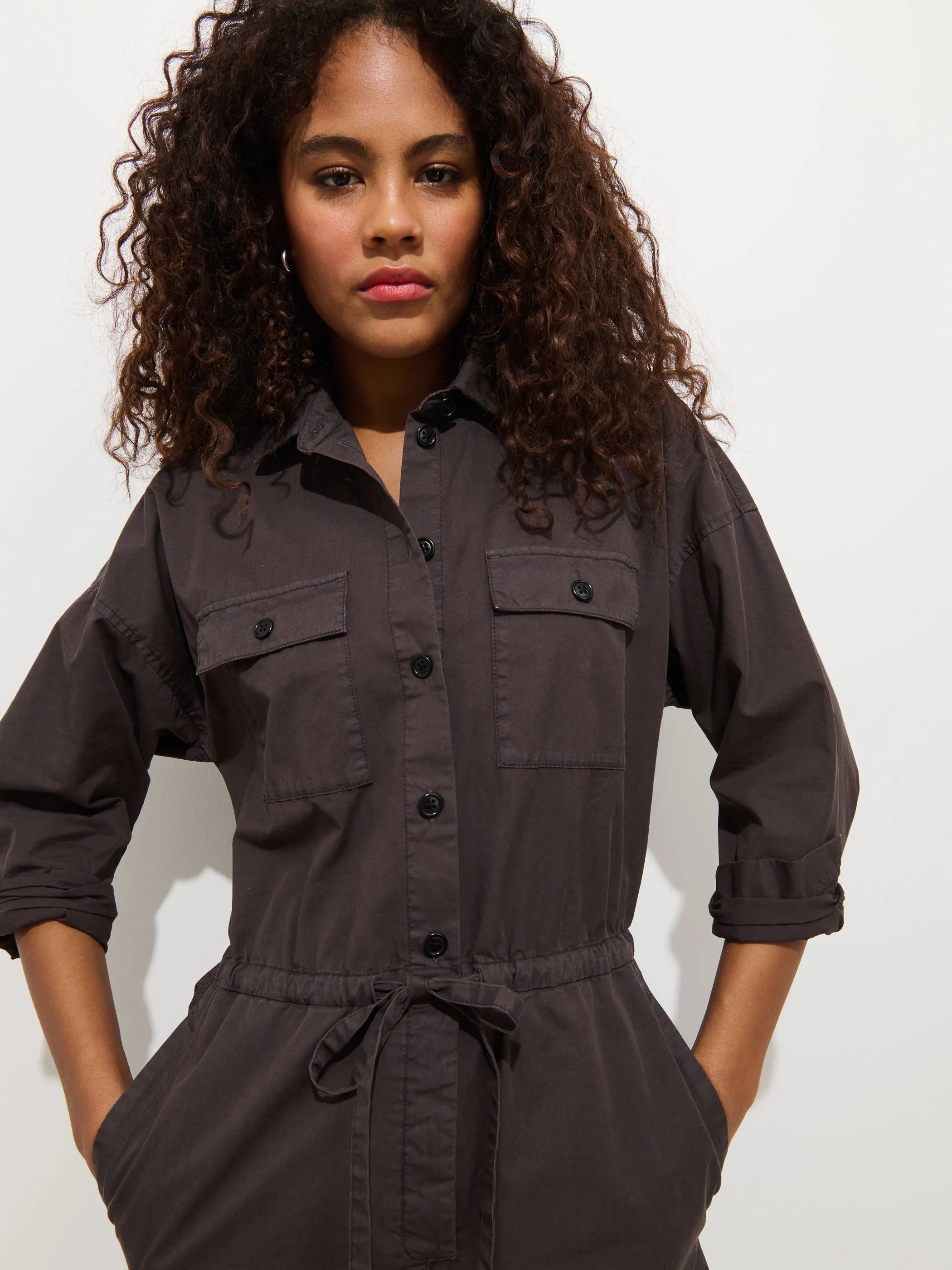 Delancey Jumpsuit in Lightweight Twill sold by Alex Mill product image thumbnail 4