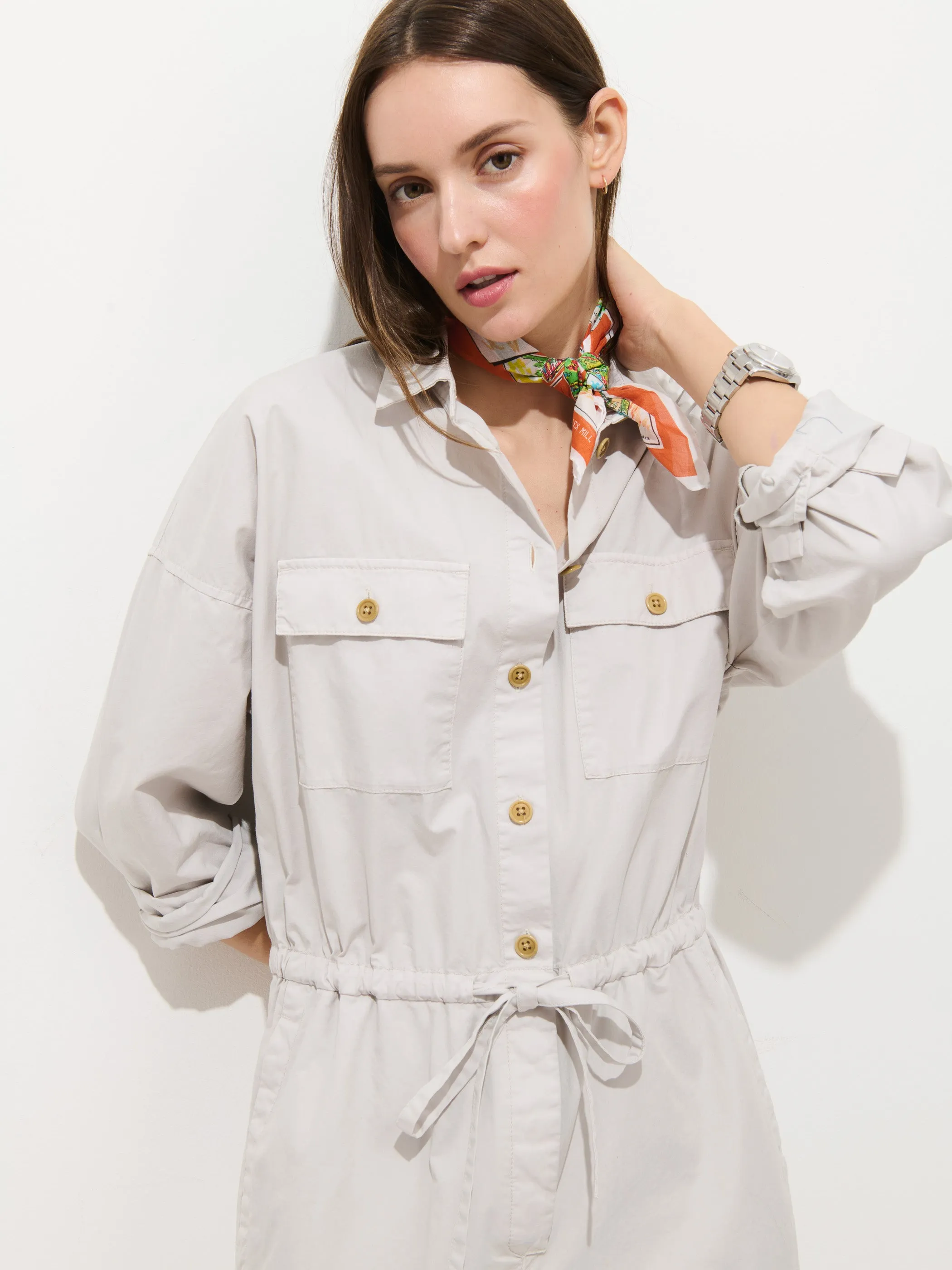 Delancey Jumpsuit in Lightweight Twill sold by Alex Mill product image thumbnail 4