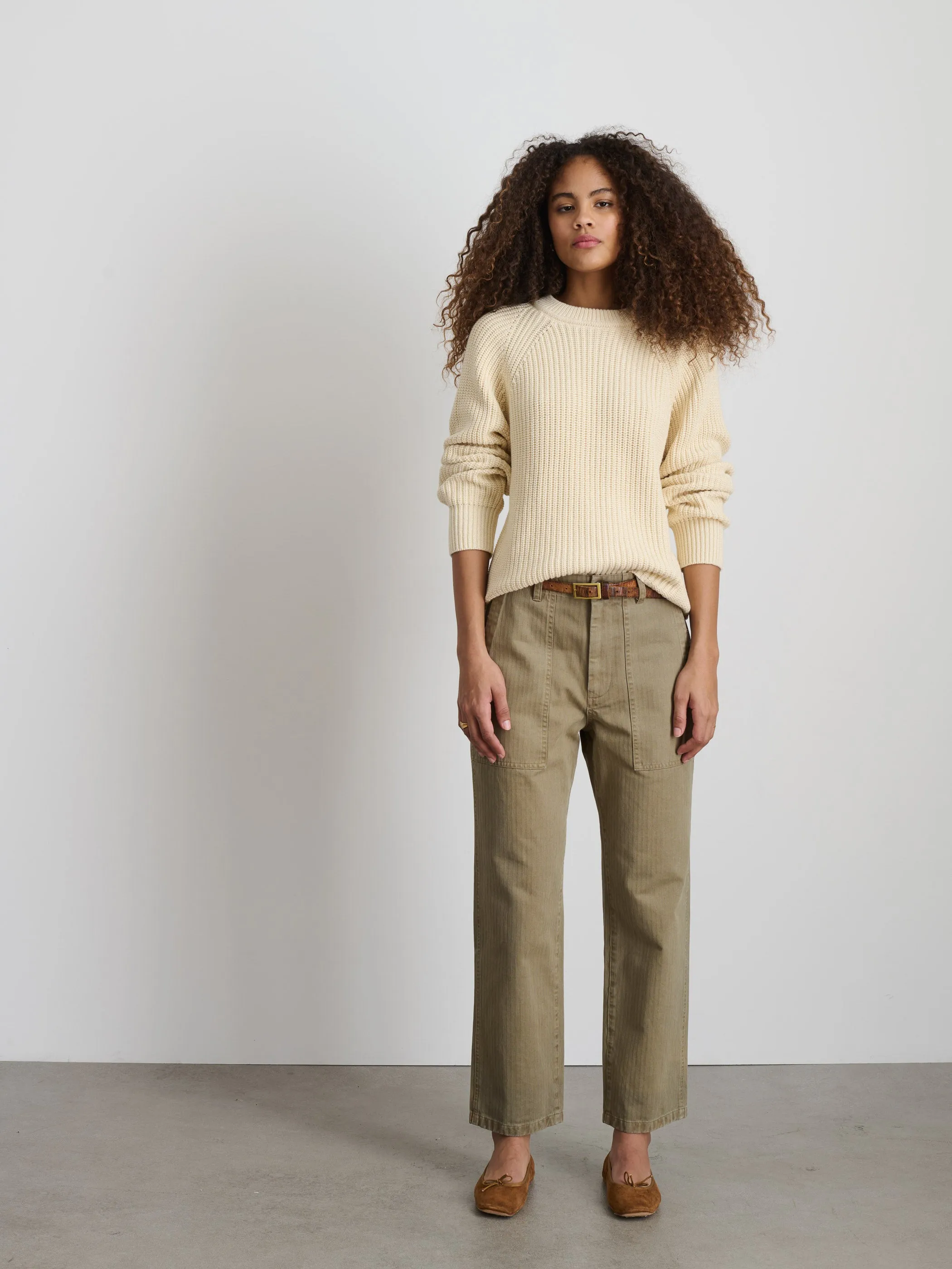 Neil Pant In Herringbone sold by Alex Mill