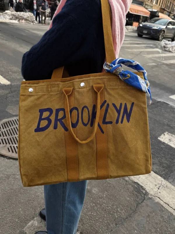 Borough Painted Perfect Weekend Tote sold by Alex Mill