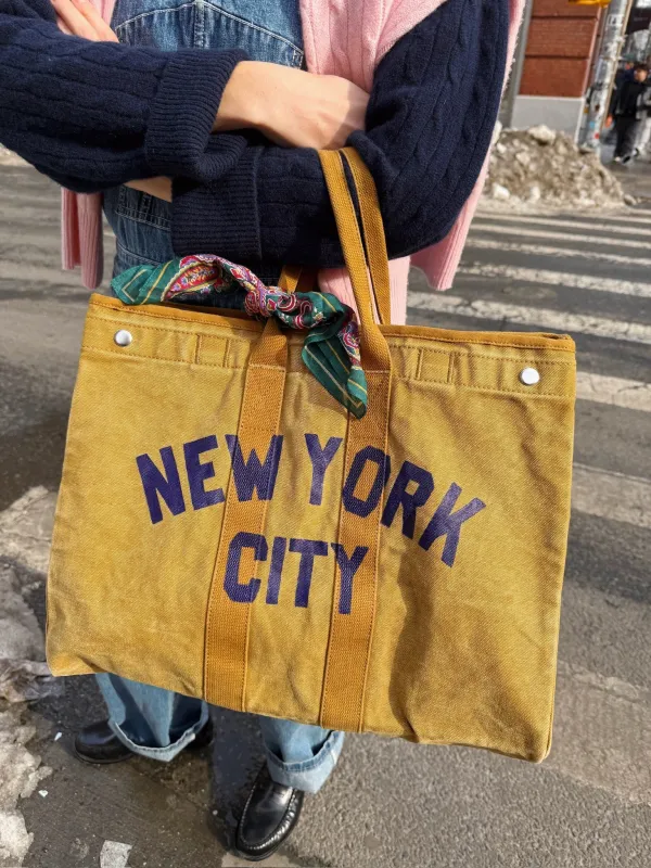 Painted Perfect NYC Weekend Tote sold by Alex Mill