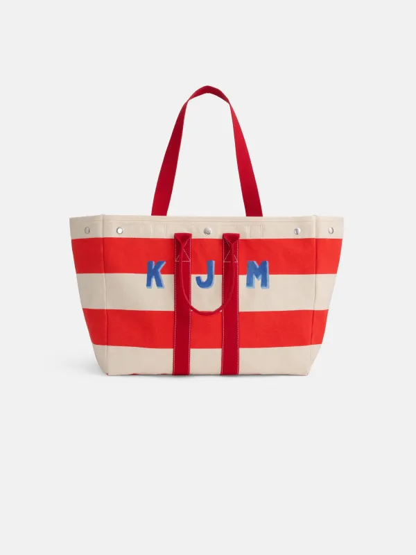 Painted Perfect Striped Weekend Tote sold by Alex Mill