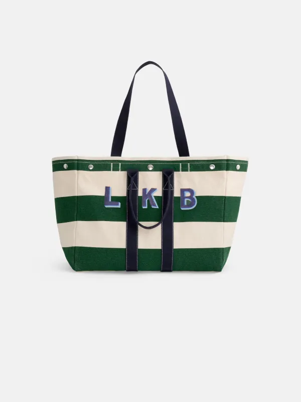 The Perfect Striped Weekend Tote sold by Alex Mill