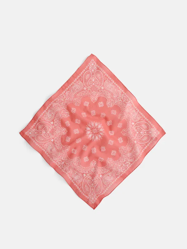 Two Tone Bandana in Cotton sold by Alex Mill