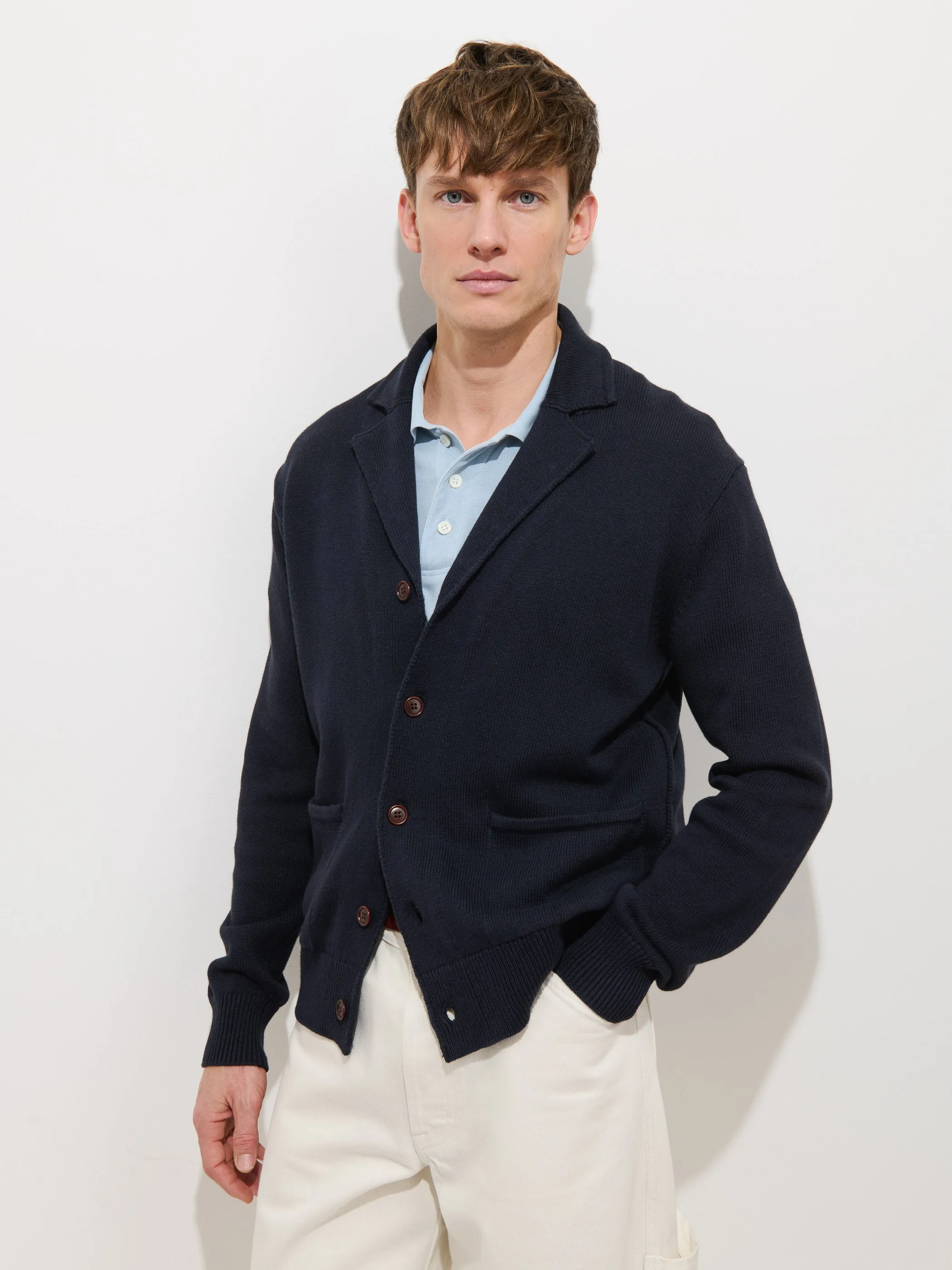 Alain Blazer In Cotton Linen sold by Alex Mill