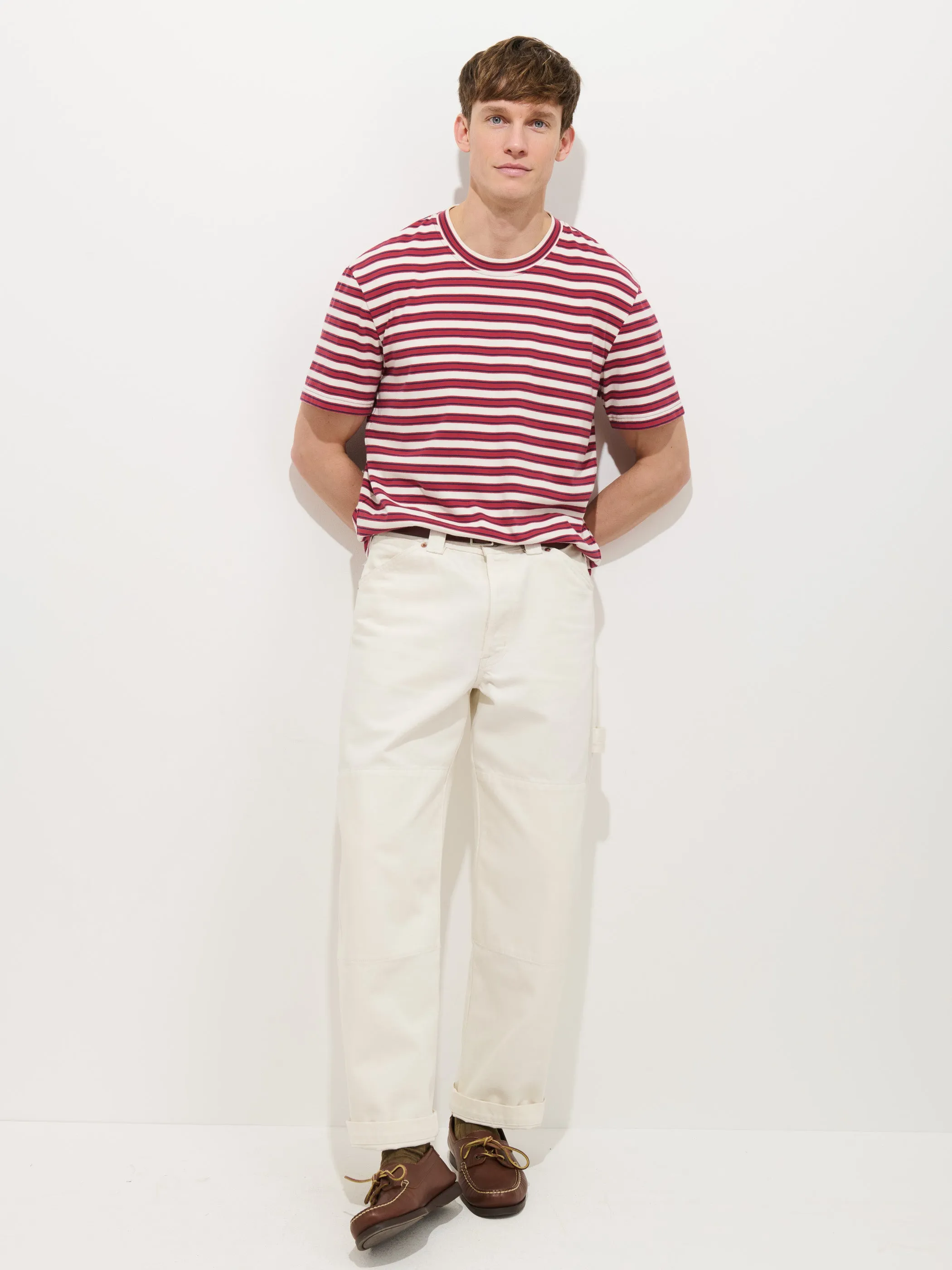 Crosby Striped Tee In Cotton Jersey sold by Alex Mill product image thumbnail 5