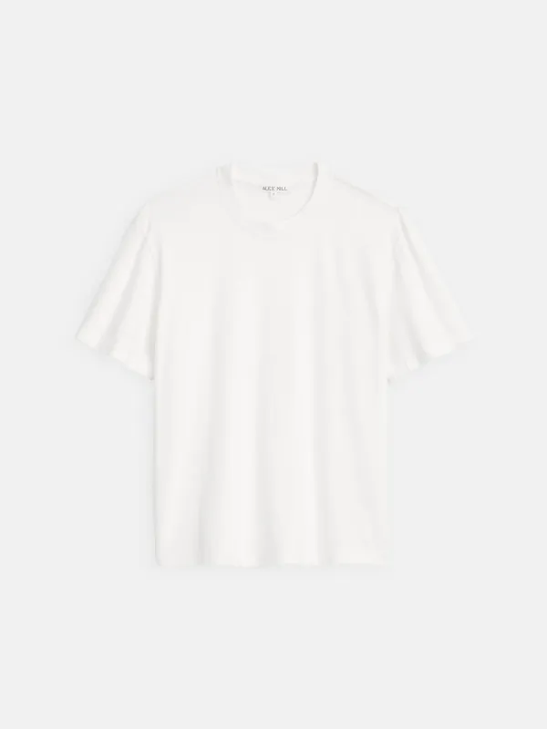 Crosby Tee In Midweight Jersey sold by Alex Mill
