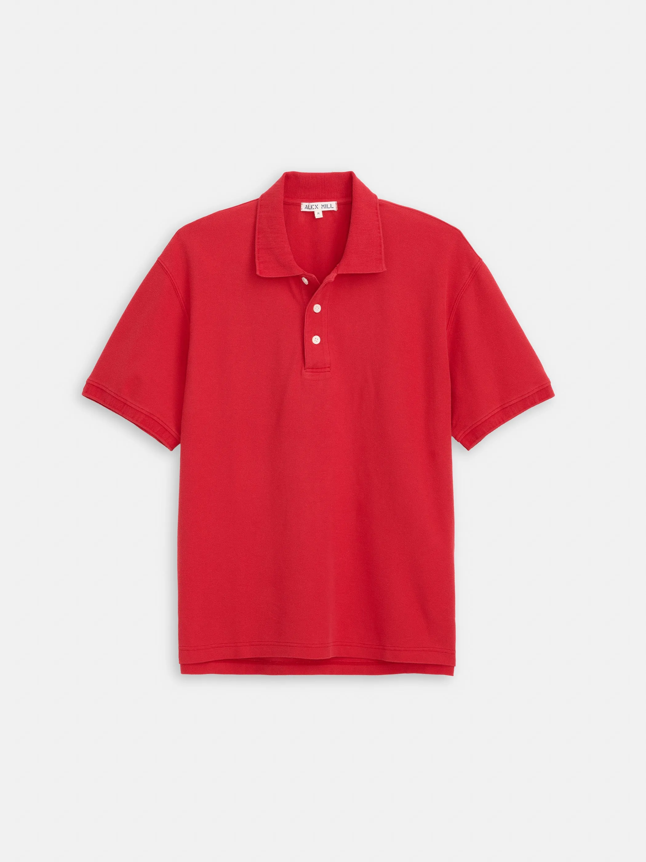 Garment Dyed Polo In Pique Cotton sold by Alex Mill product image thumbnail 2