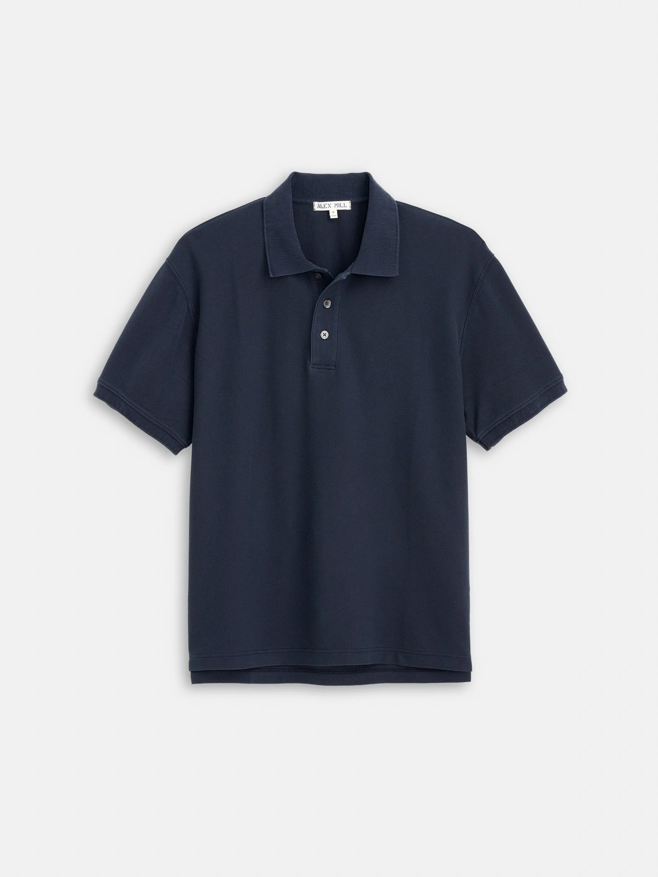 Garment Dyed Polo In Pique Cotton sold by Alex Mill product image thumbnail 2