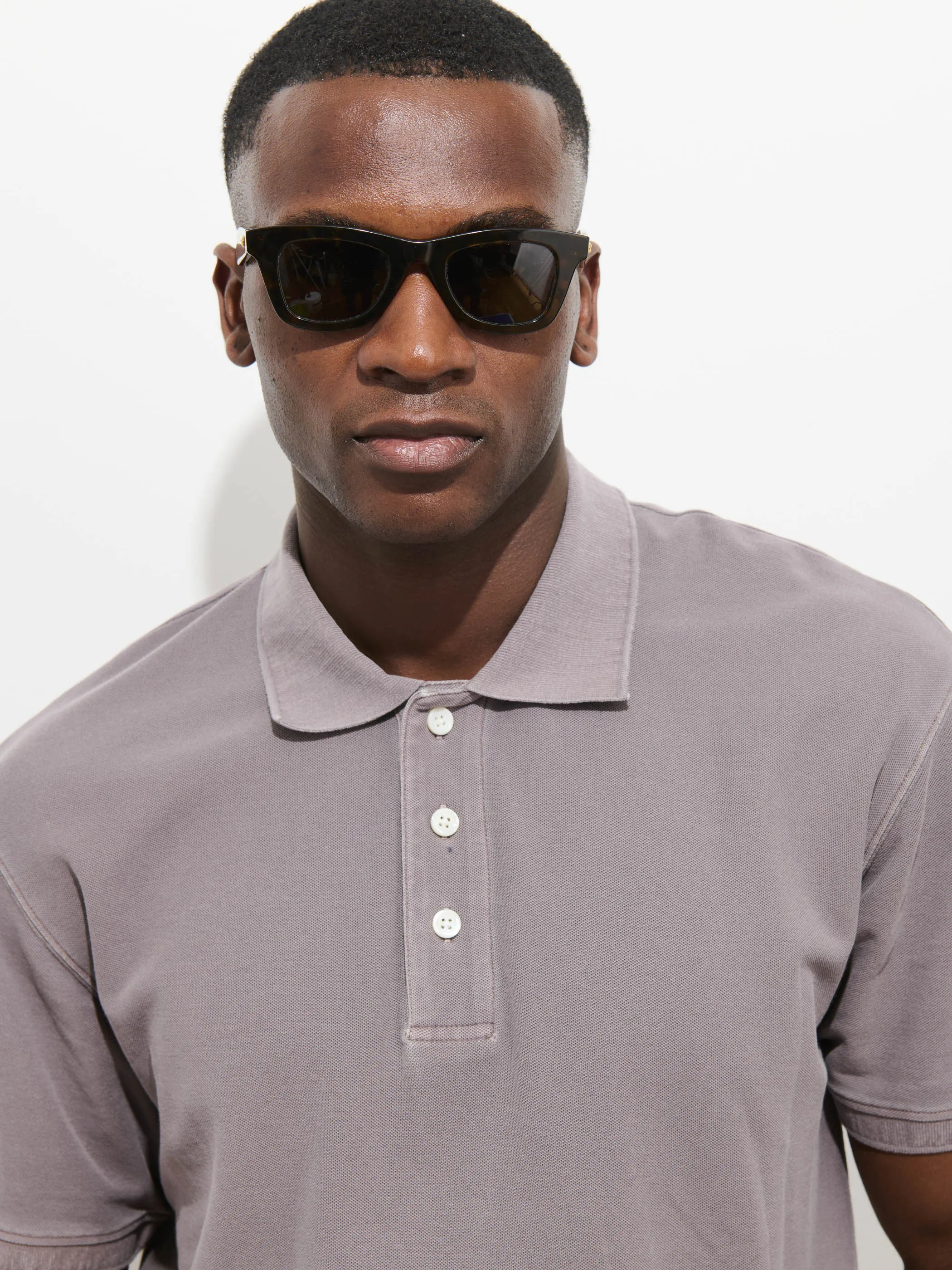 Garment Dyed Polo In Pique Cotton sold by Alex Mill product image thumbnail 5