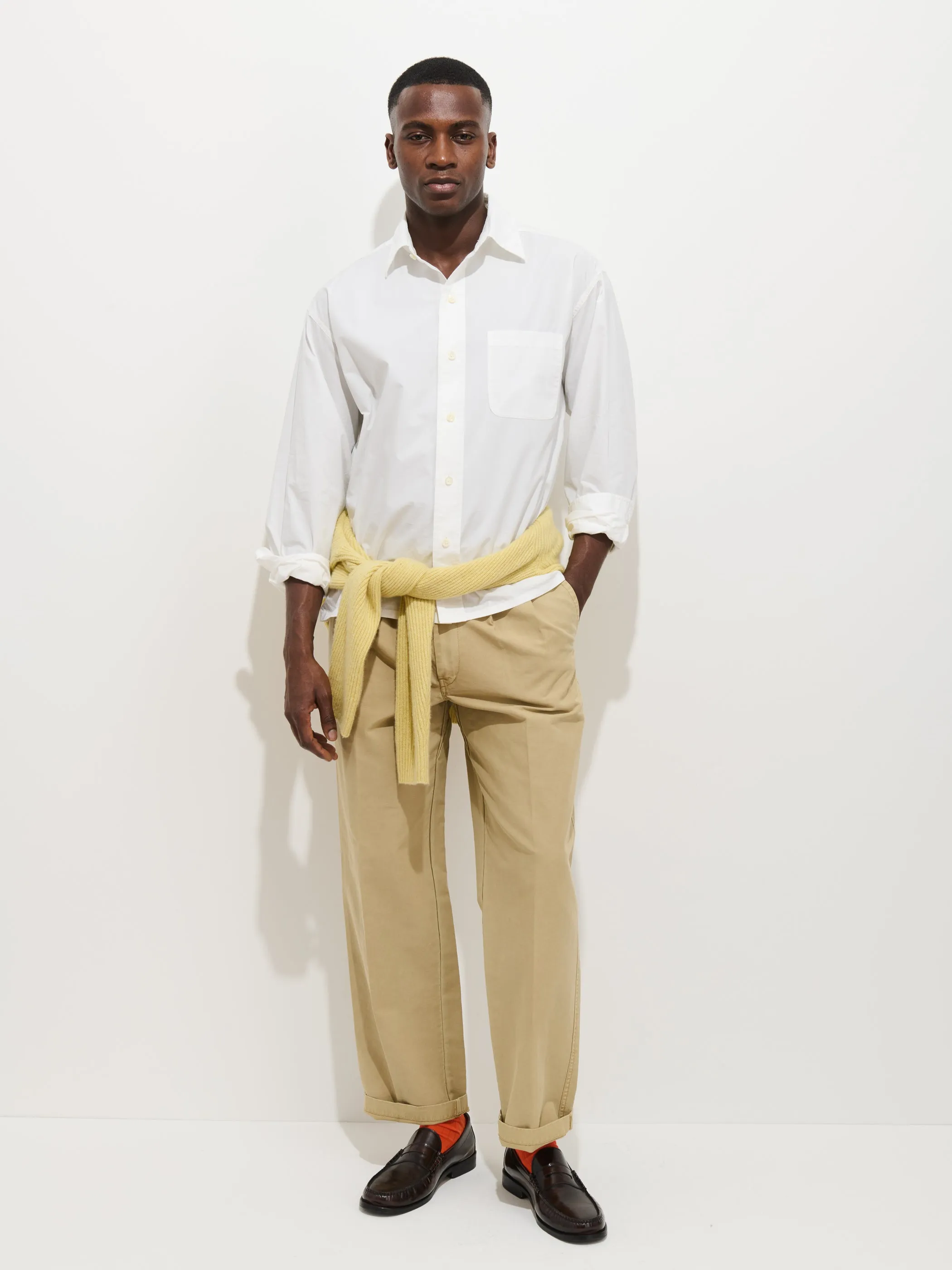 Franklin Shirt In Cotton Poplin sold by Alex Mill product image thumbnail 5