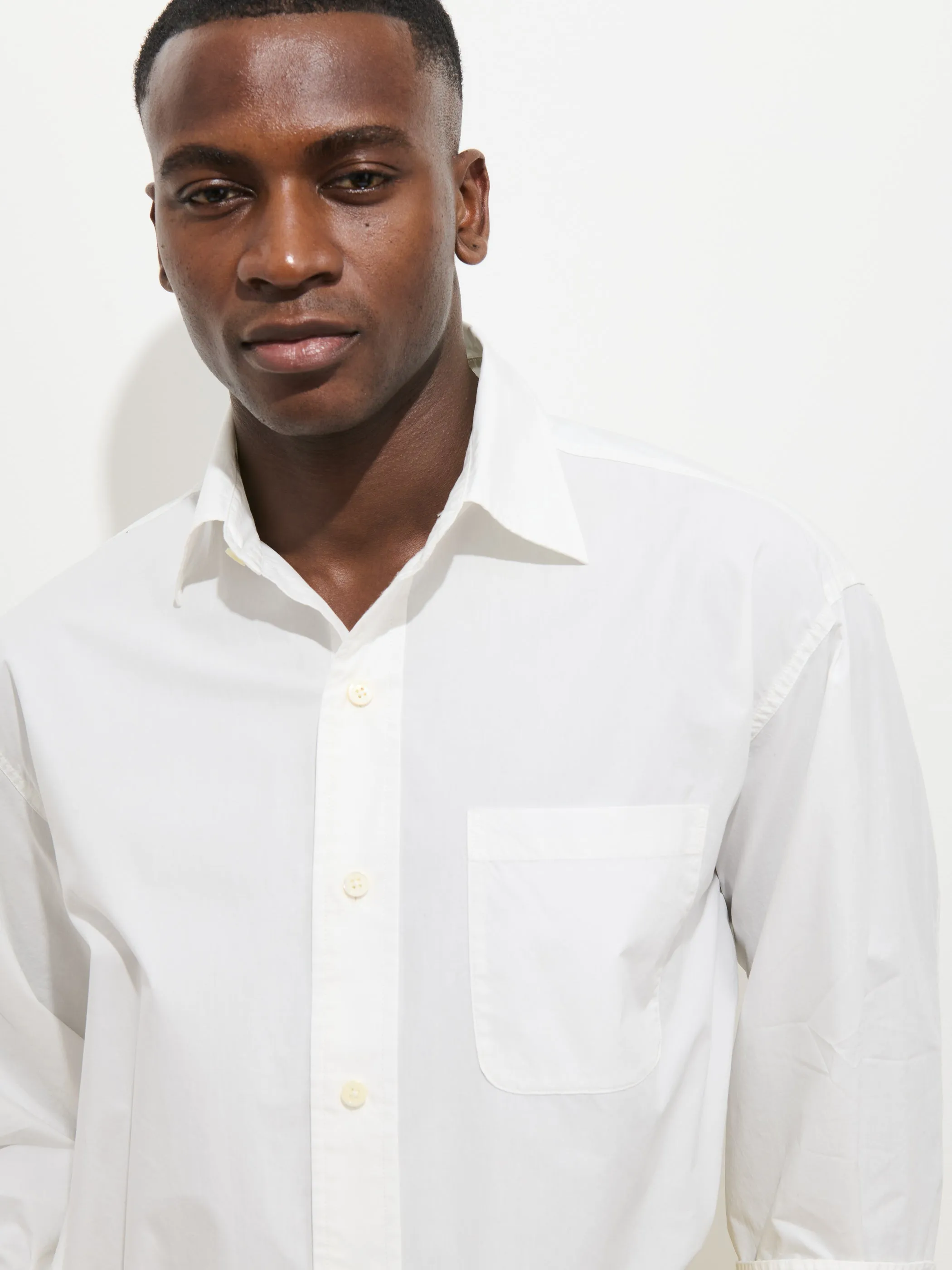 Franklin Shirt In Cotton Poplin sold by Alex Mill