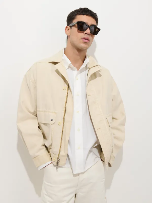Giorgio Bomber Jacket In Canvas sold by Alex Mill