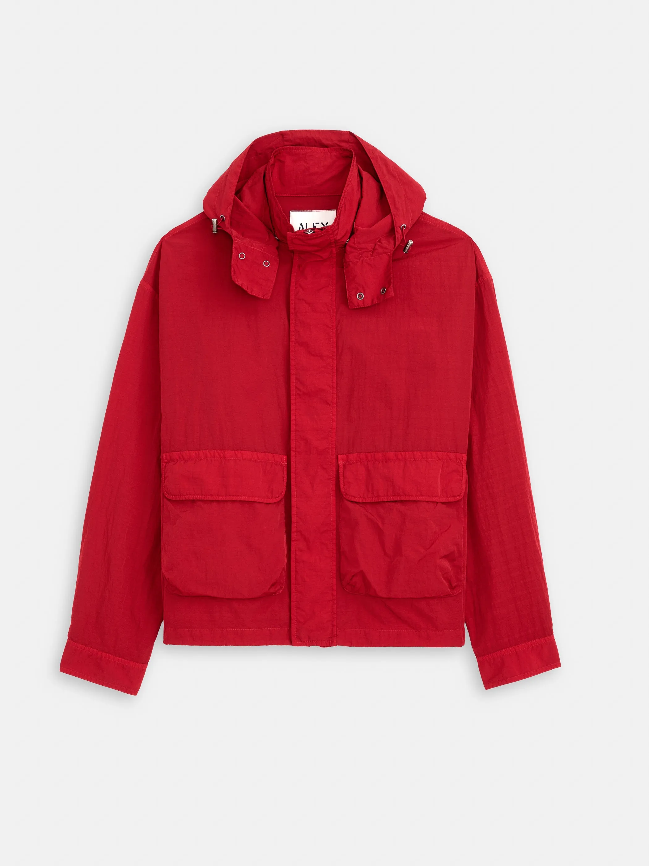 David Windbreaker In Crinkle Nylon sold by Alex Mill product image thumbnail 2