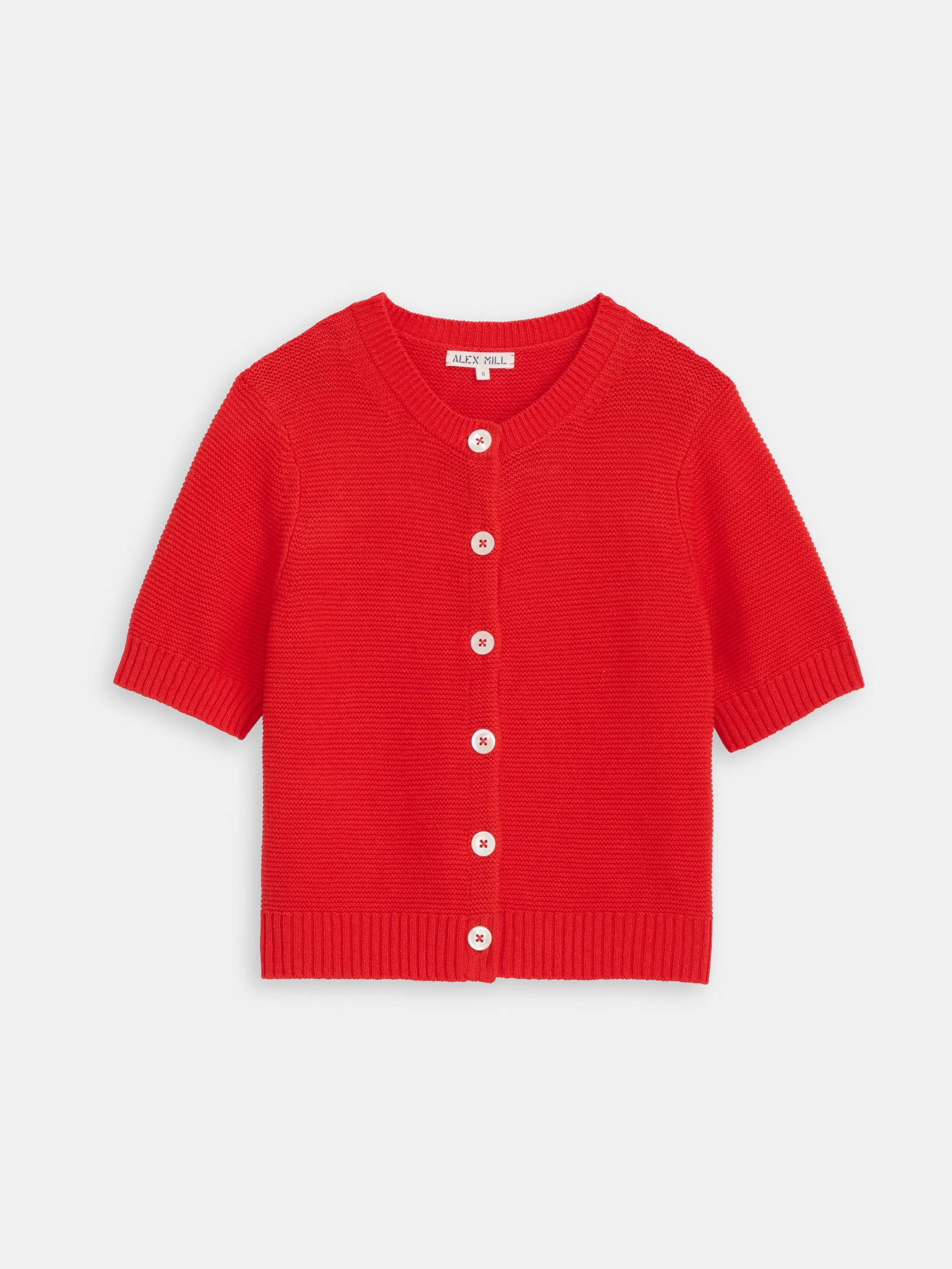 Elle Cardigan In Linen Cotton sold by Alex Mill product image thumbnail 2