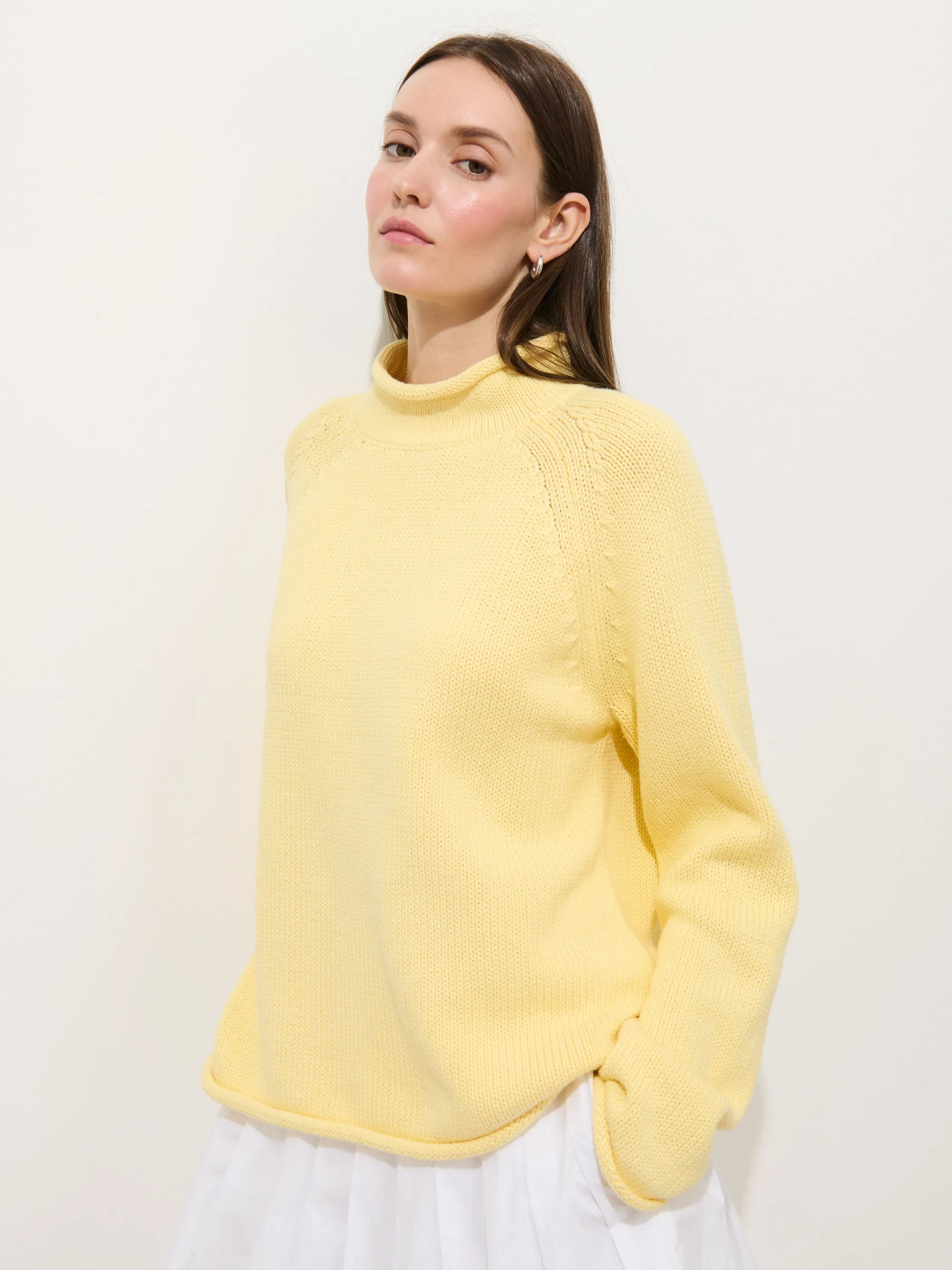 Eastport Rollneck In Cotton sold by Alex Mill