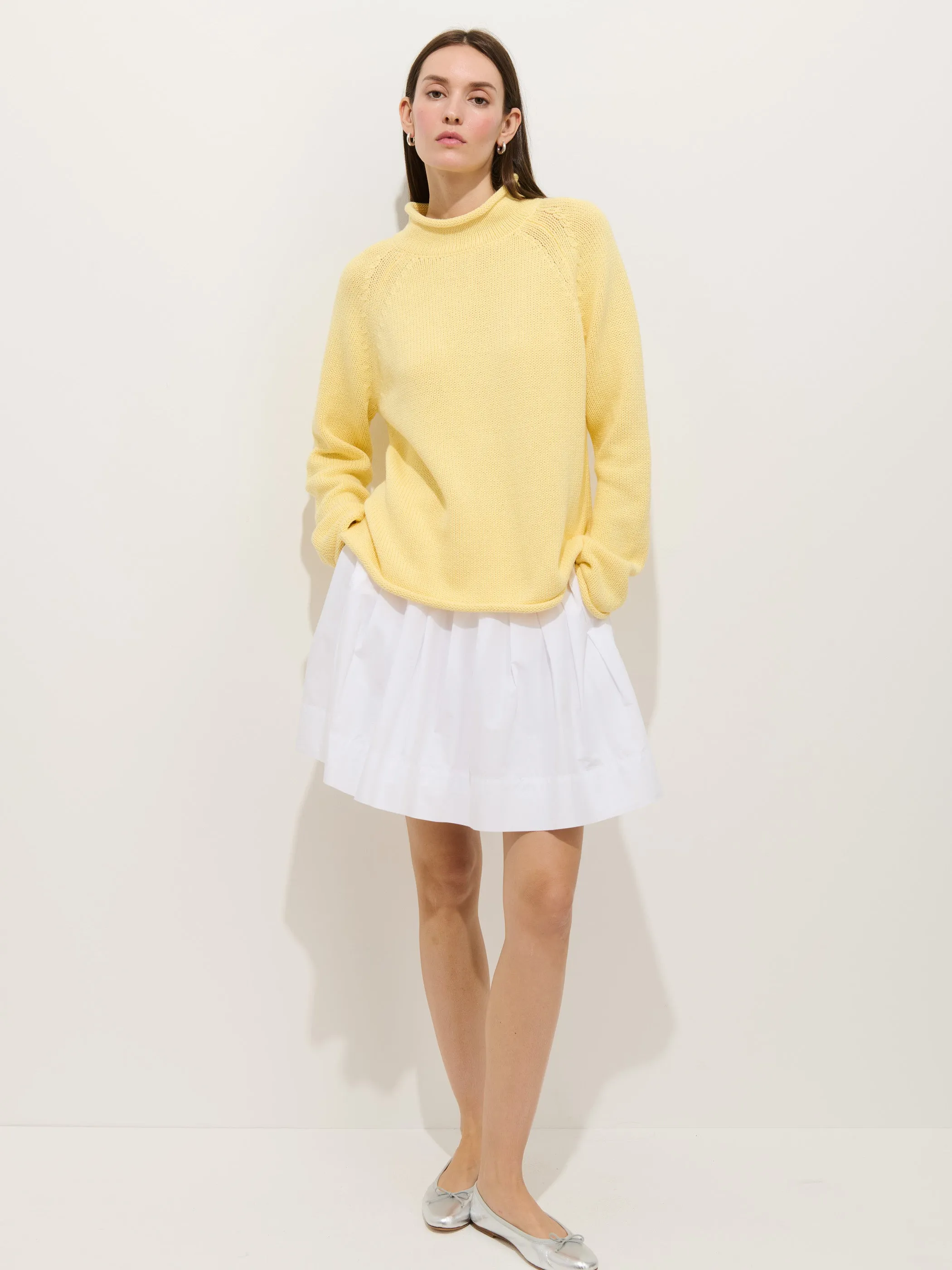 Eastport Rollneck In Cotton sold by Alex Mill product image thumbnail 4