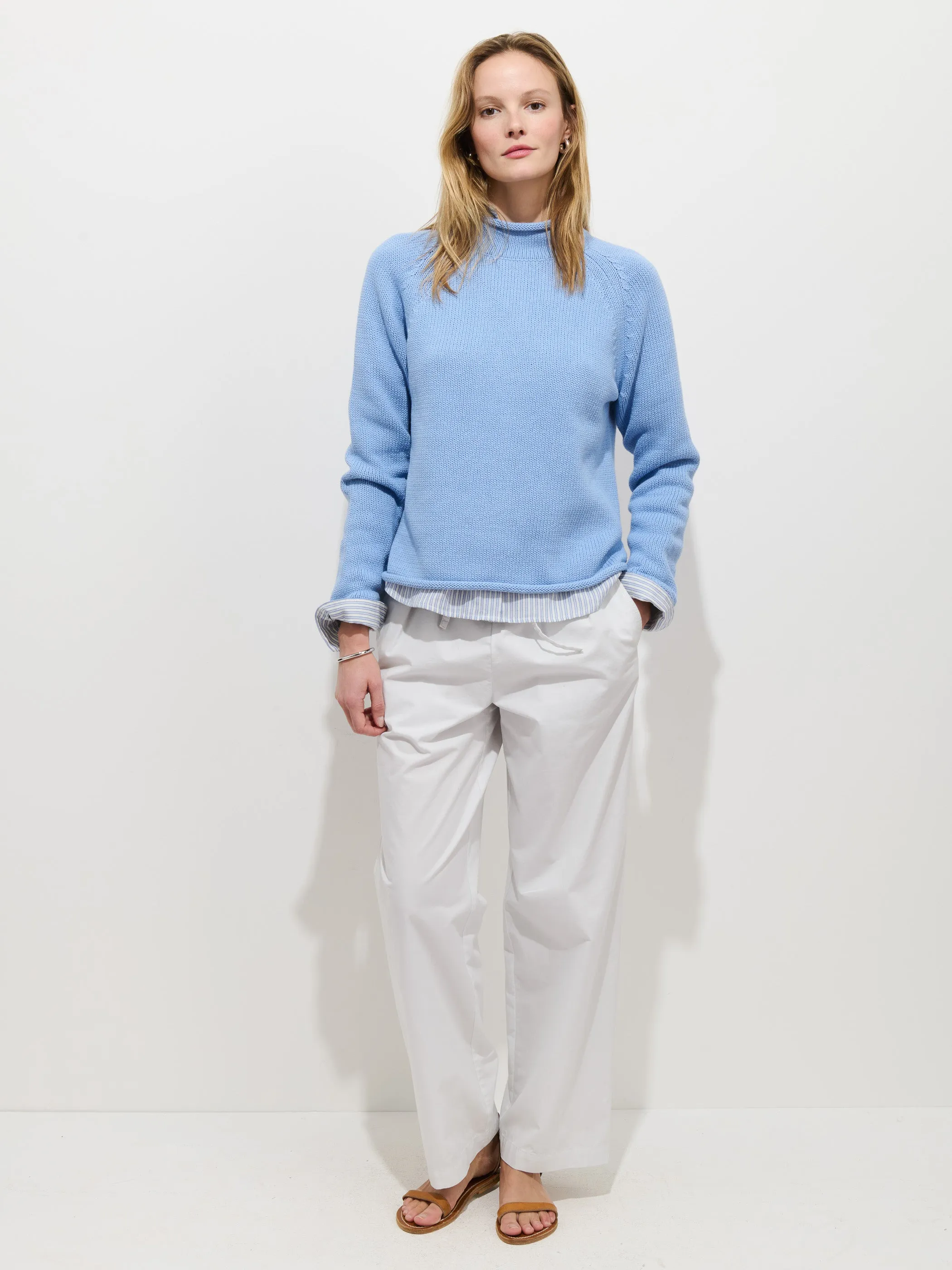 Eastport Rollneck In Cotton sold by Alex Mill product image thumbnail 3