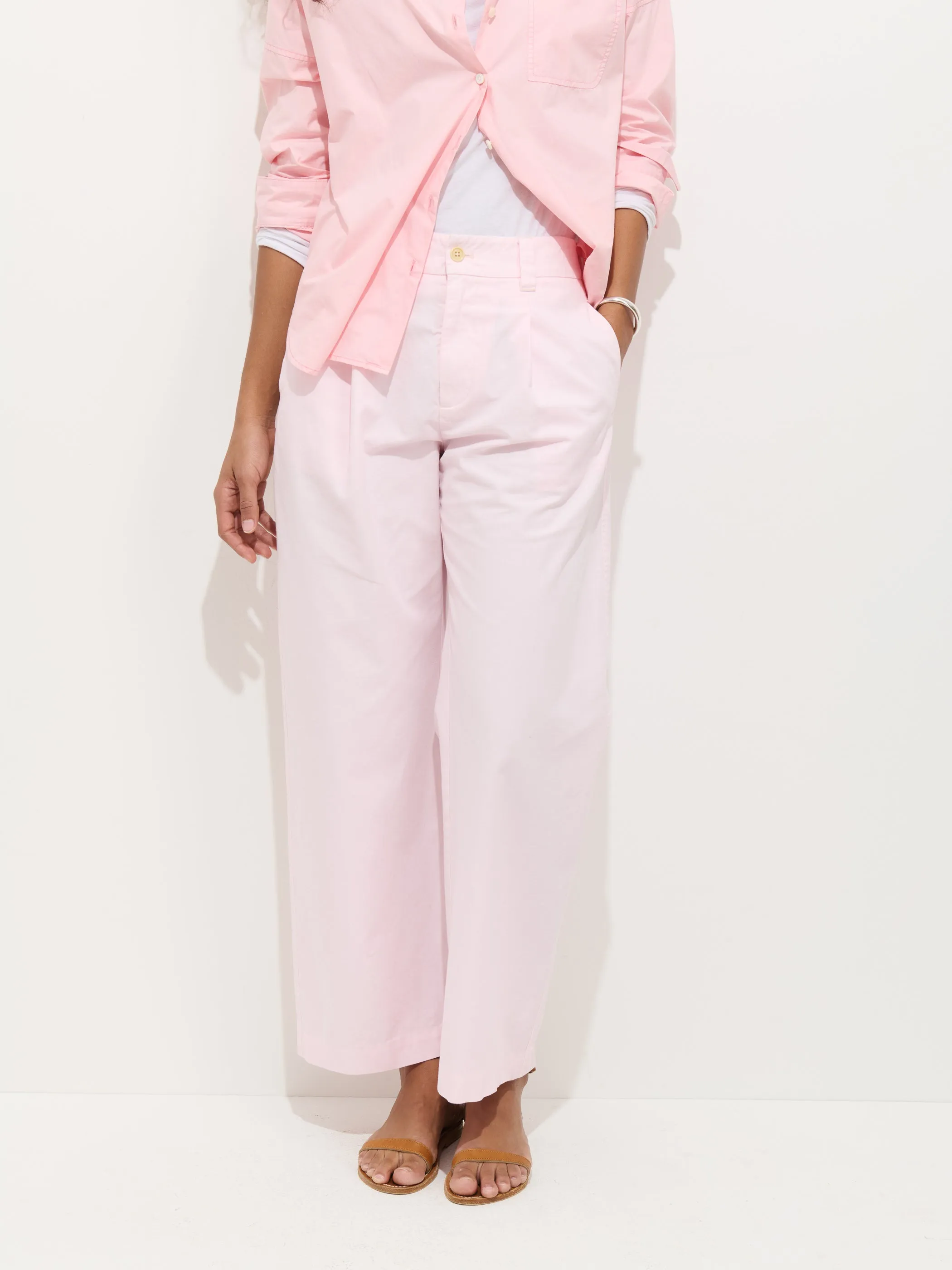 Soho Pant In Cotton Linen sold by Alex Mill product image thumbnail 5