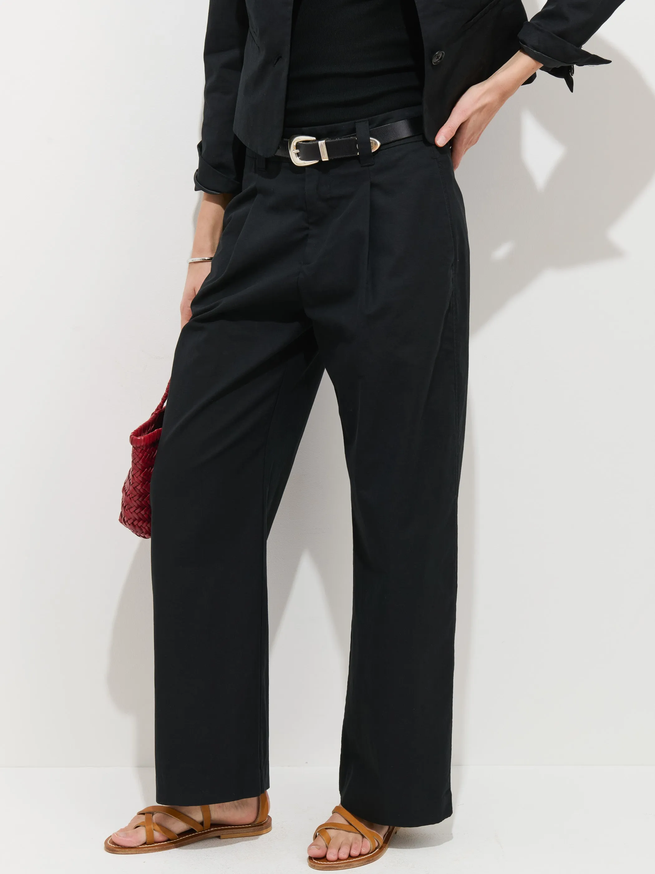 Soho Pant In Cotton Linen sold by Alex Mill product image thumbnail 5