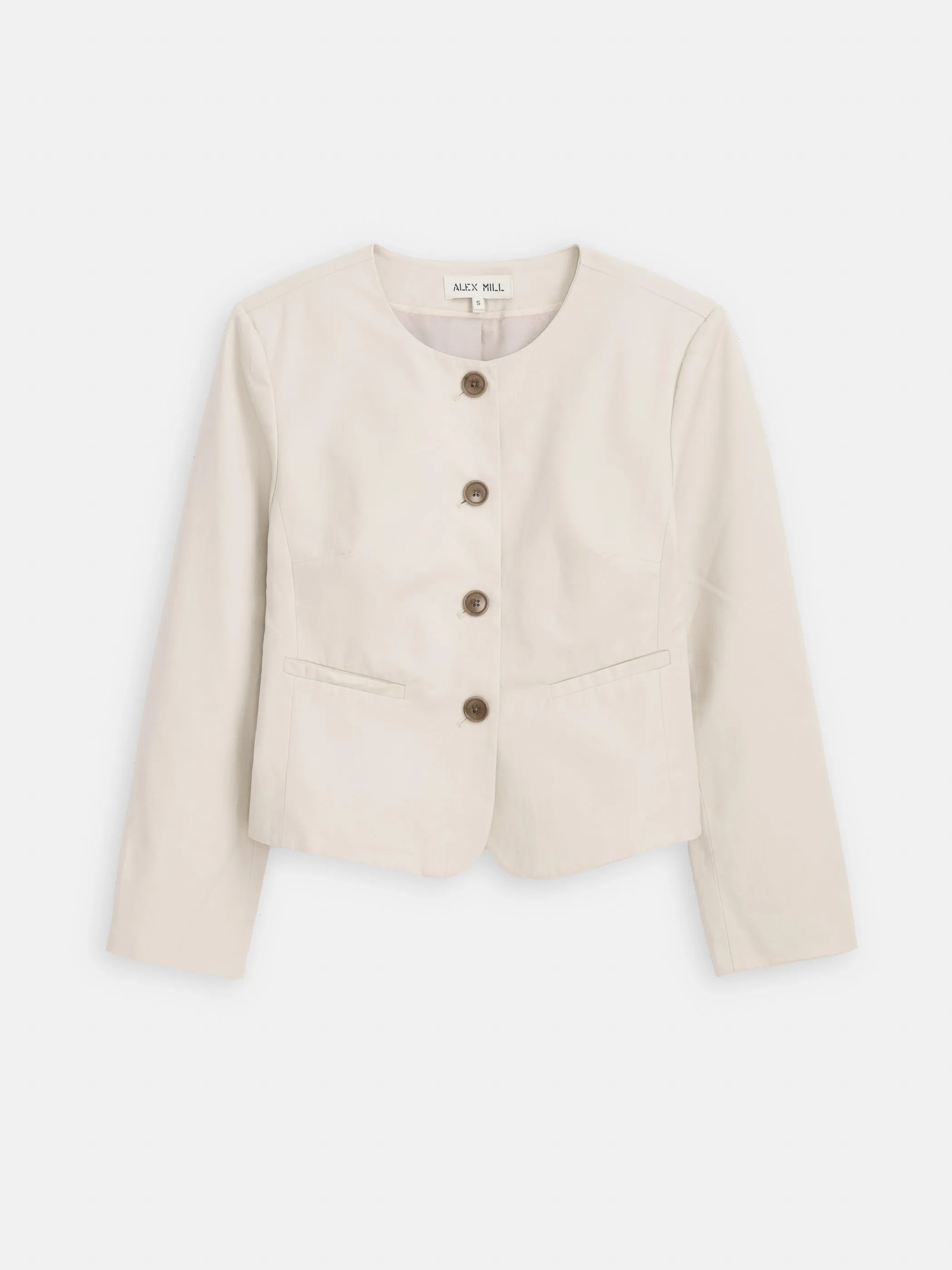 Soho Jacket In Cotton Linen sold by Alex Mill product image thumbnail 2