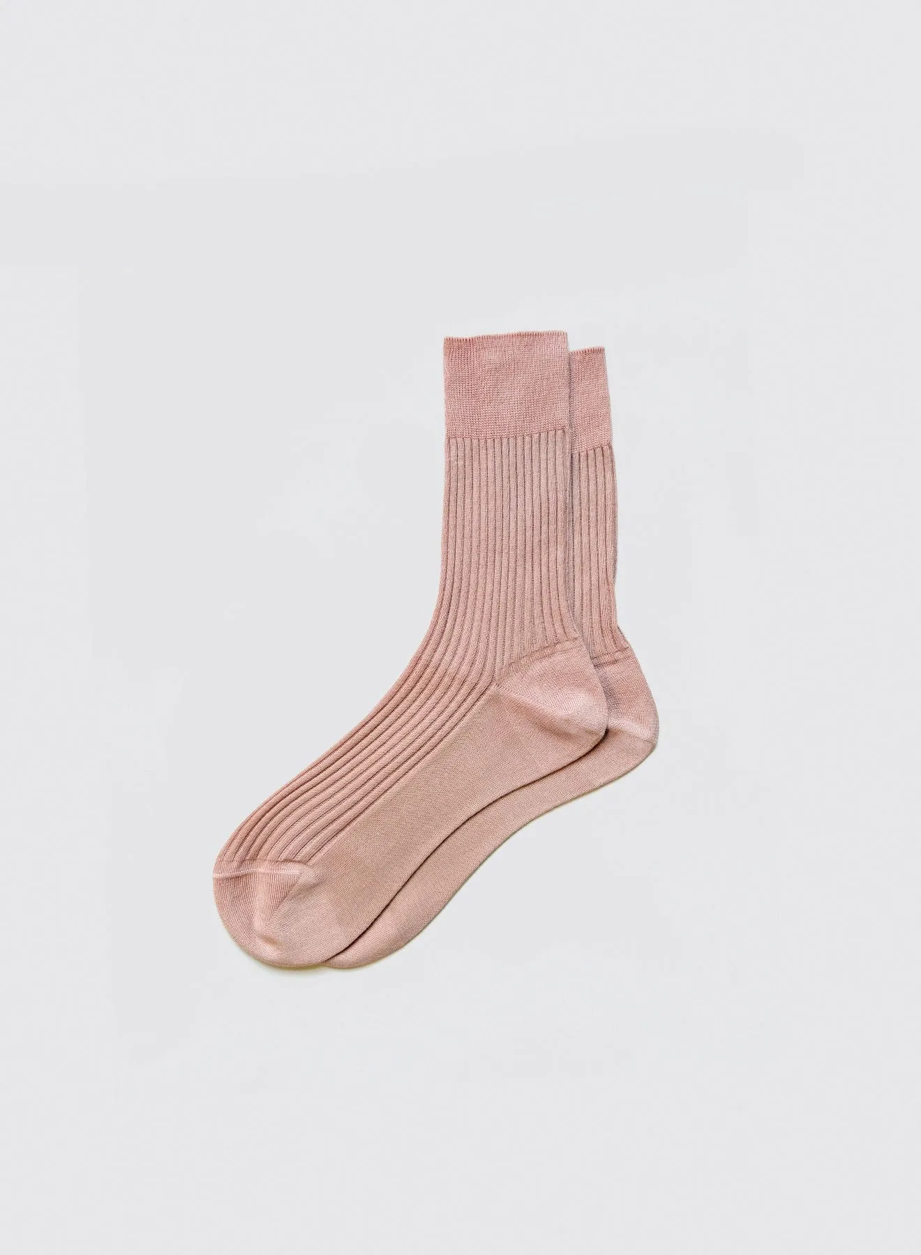 Maria La Rosa Bio Cotton Ribbed Socks sold by Alex Mill