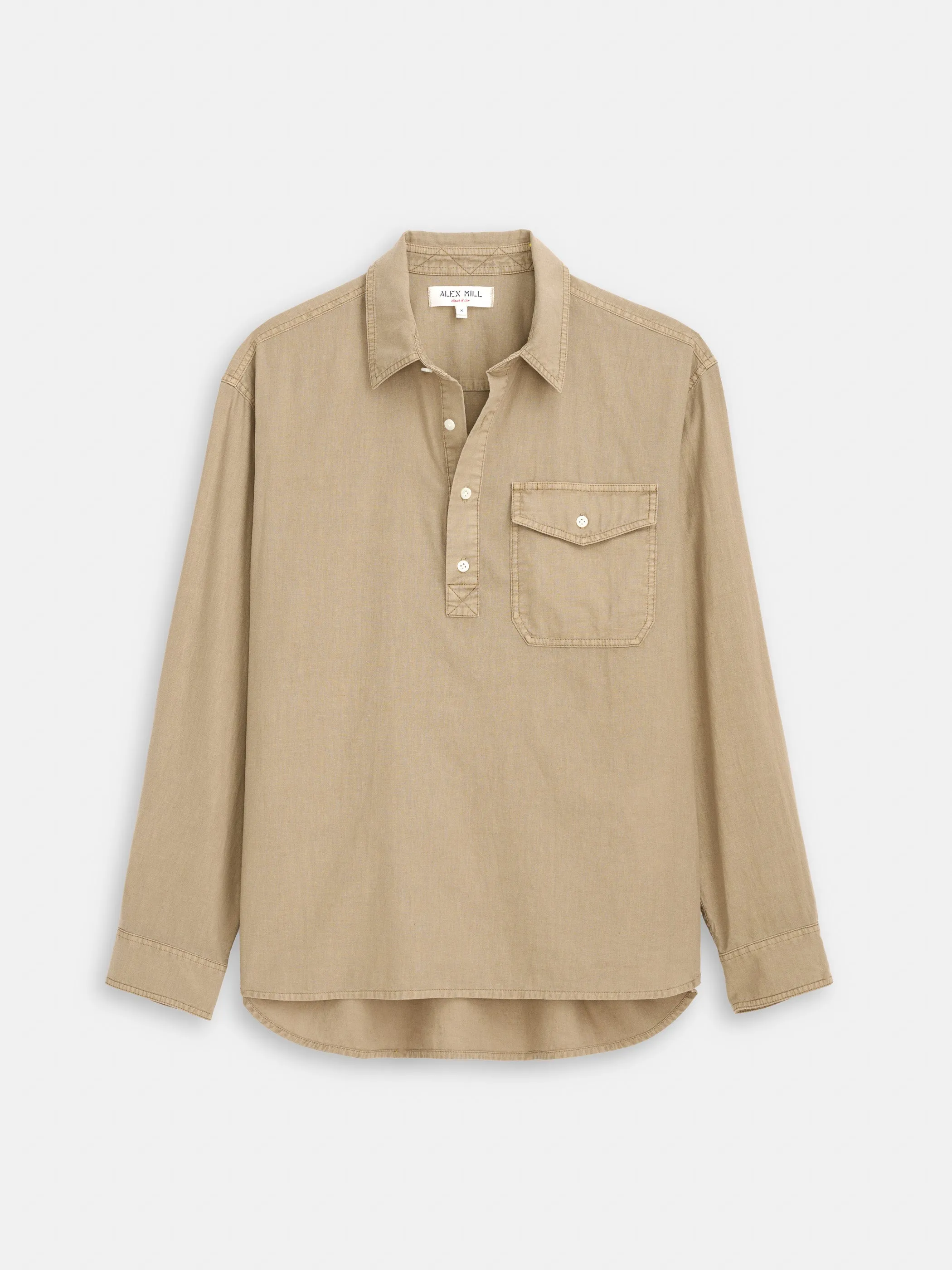 Carter Popover In Cotton Linen sold by Alex Mill product image thumbnail 2