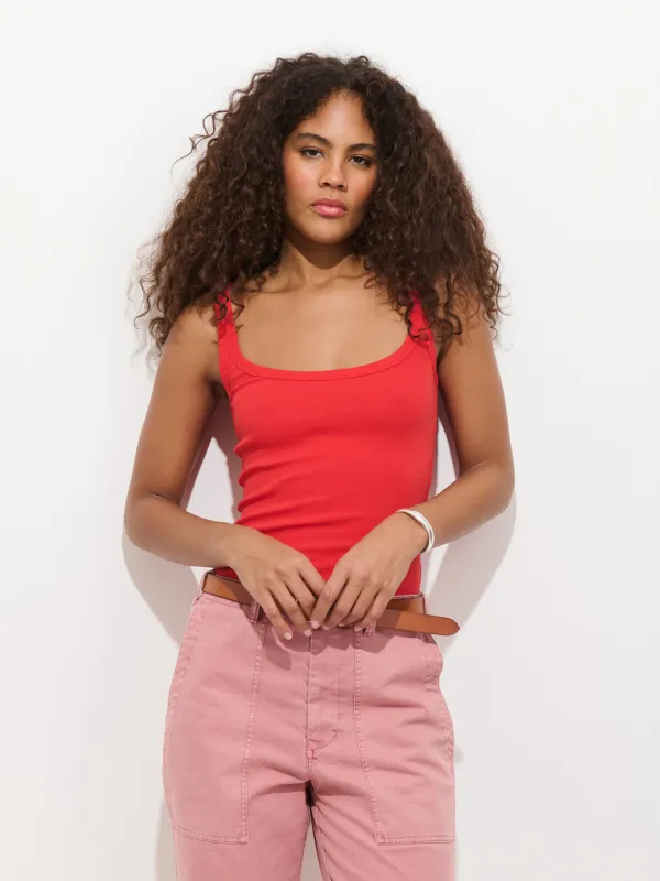 365 Ribbed Tank sold by Alex Mill