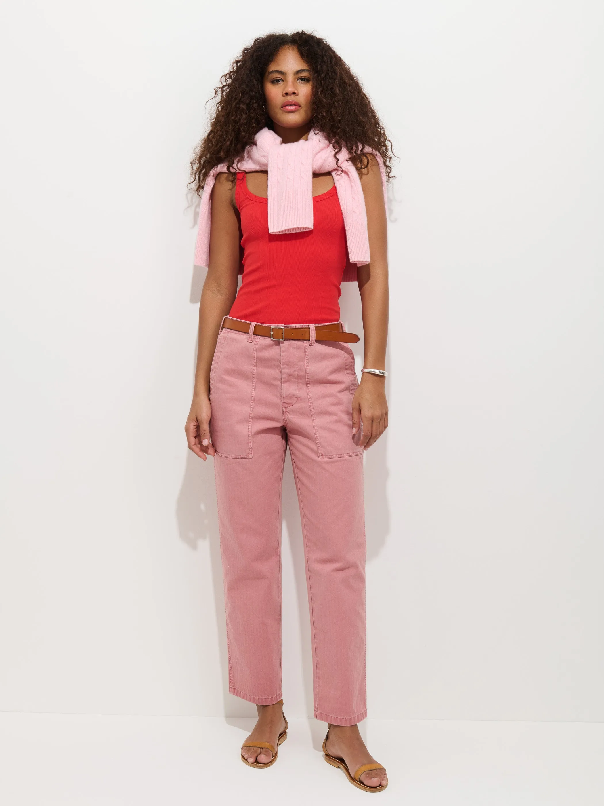 365 Ribbed Tank sold by Alex Mill product image thumbnail 4