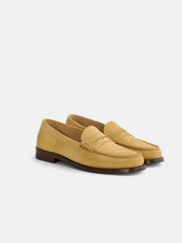 New York Loafer Sister In Suede sold by Alex Mill