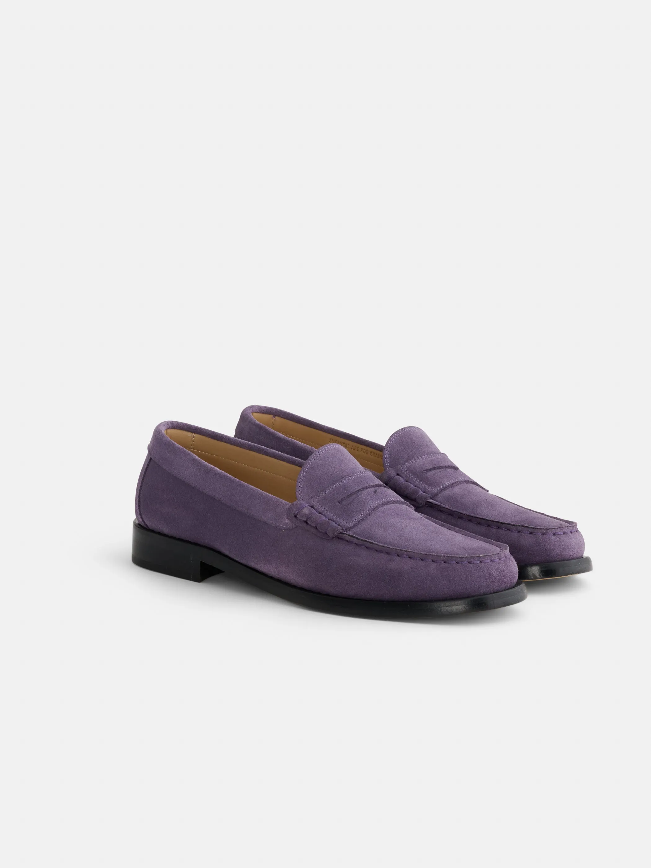 New York Loafer Sister In Suede sold by Alex Mill