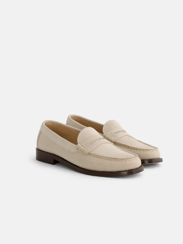 New York Loafer Sister In Suede sold by Alex Mill