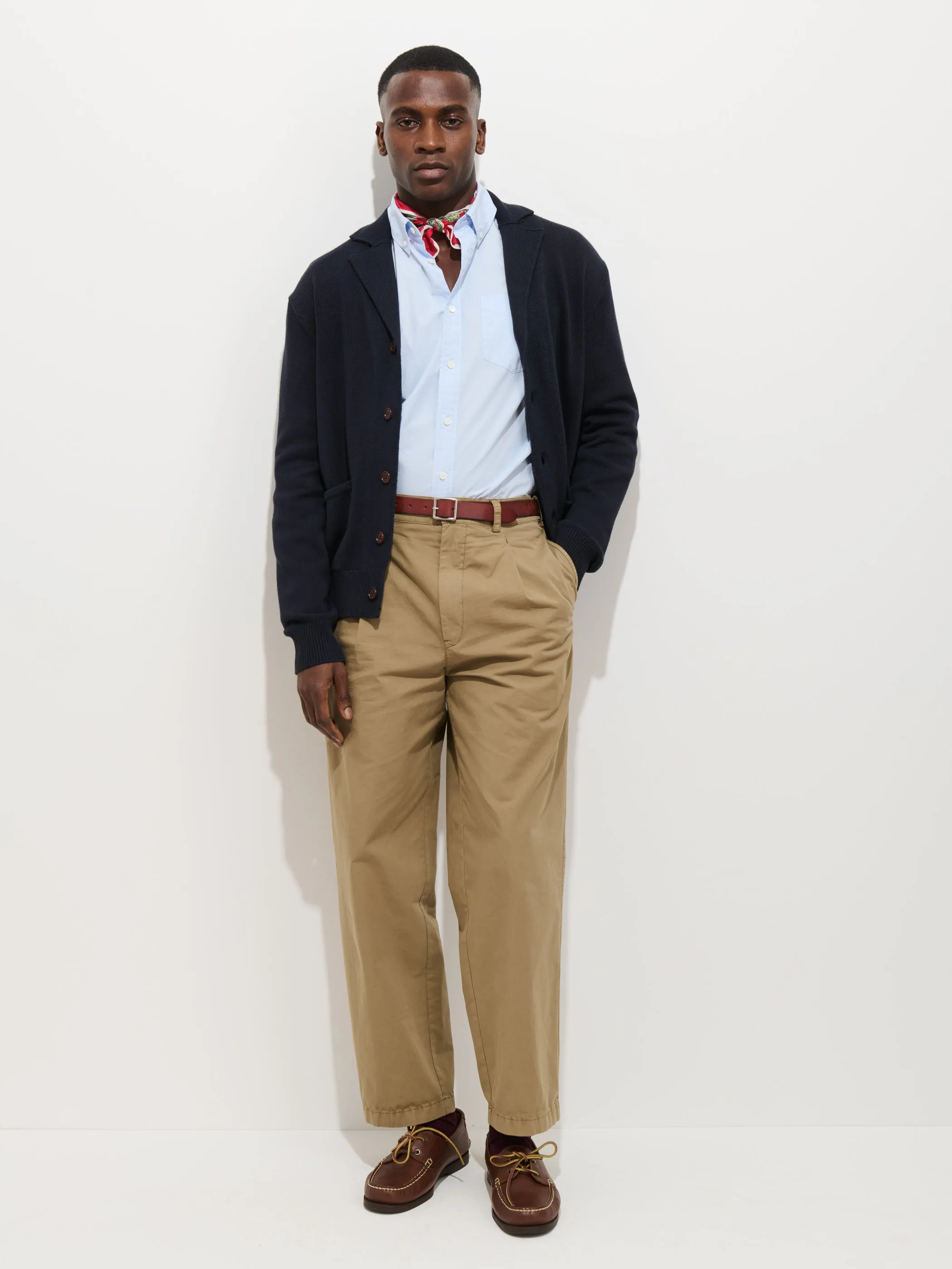 Georges Pull On Pant In Lightweight Cotton sold by Alex Mill