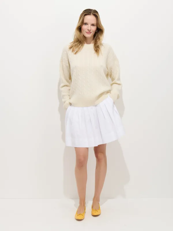 Pippa Skirt In Cotton made by Alex Mill