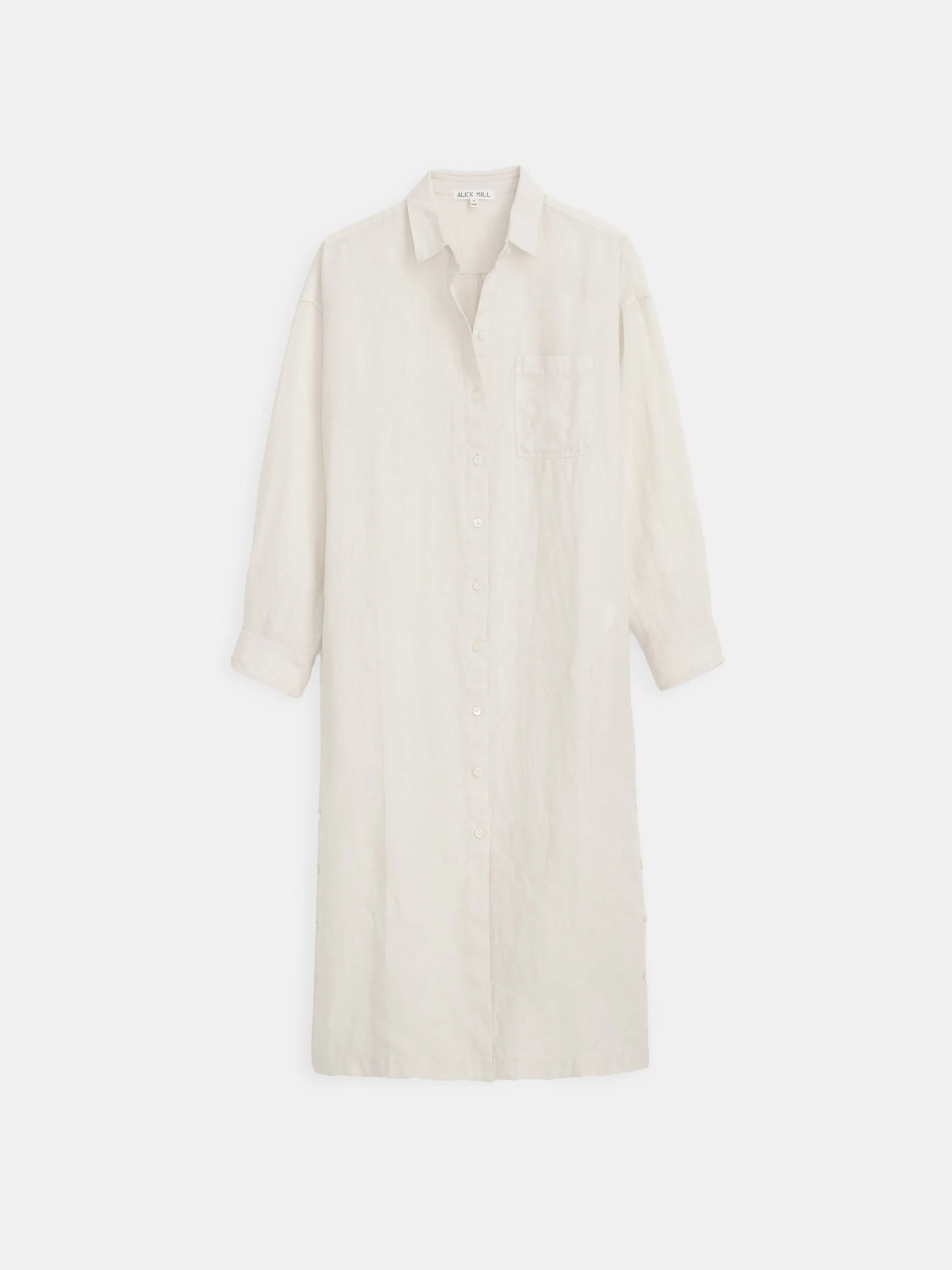 Kerry Dress In Linen sold by Alex Mill product image thumbnail 2