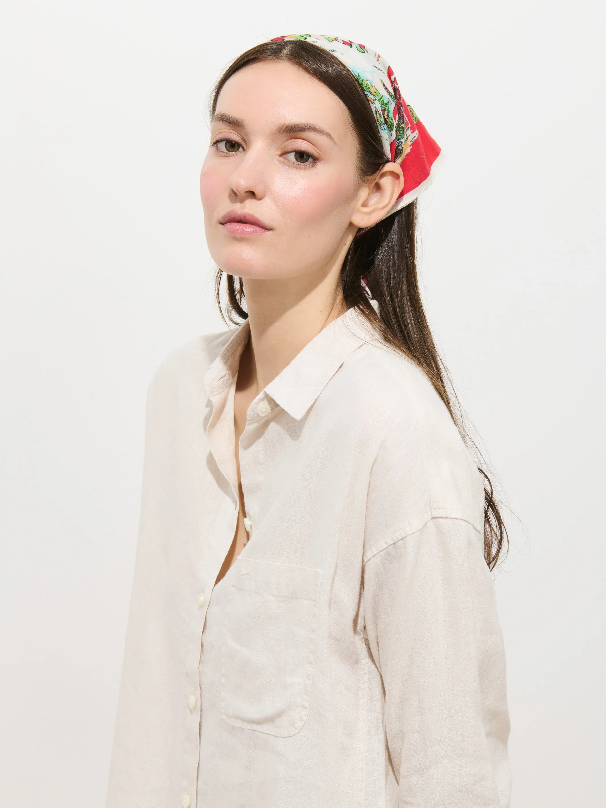 Kerry Dress In Linen sold by Alex Mill product image thumbnail 3