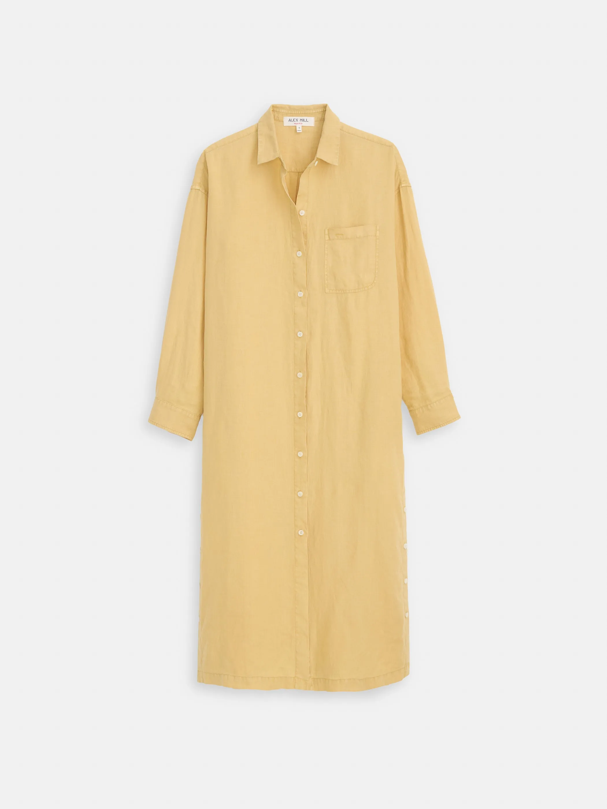 Kerry Dress In Linen sold by Alex Mill product image thumbnail 2